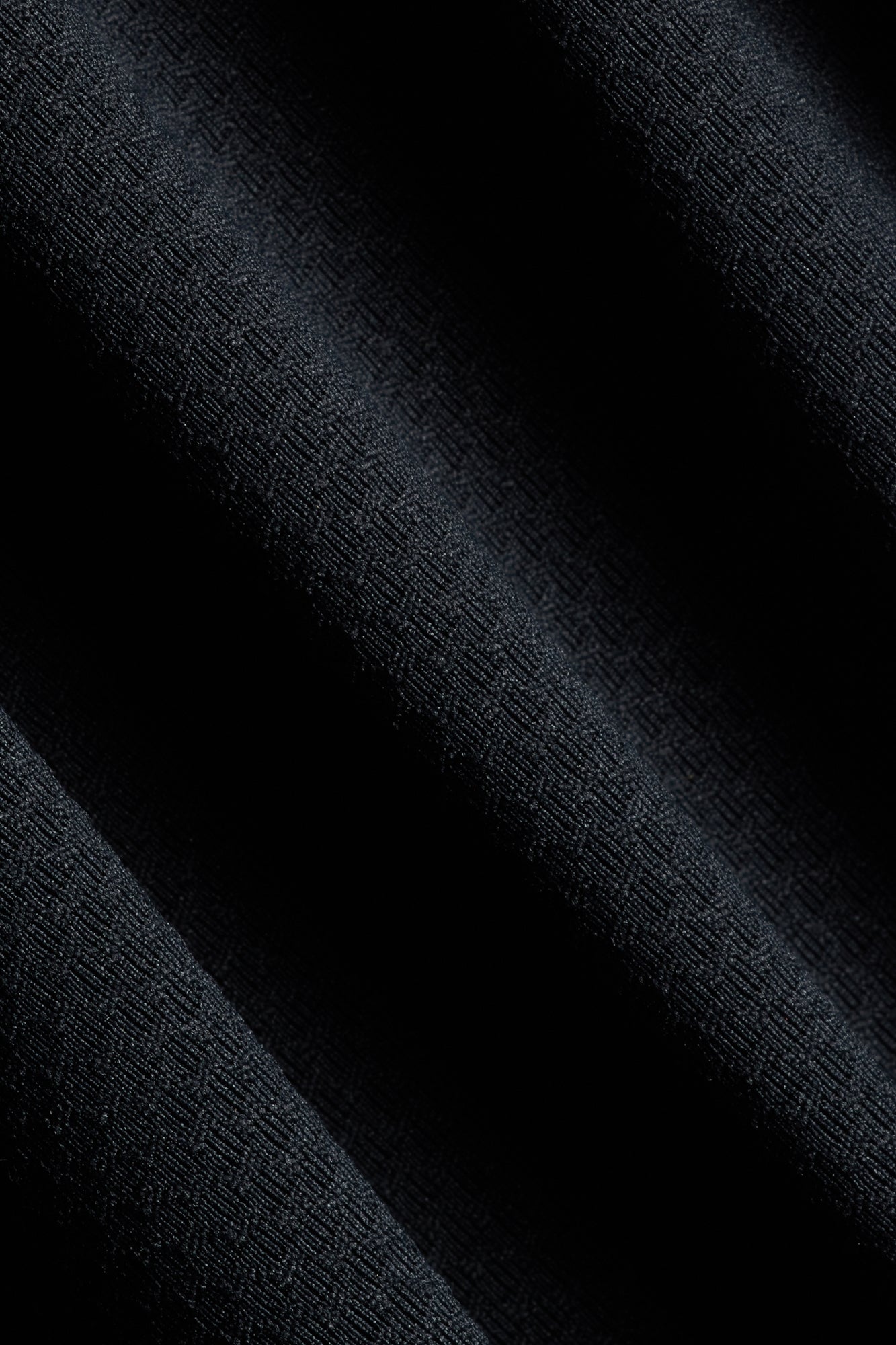 HexTech™ Quarter Zip Long Sleeve Active Top - Black