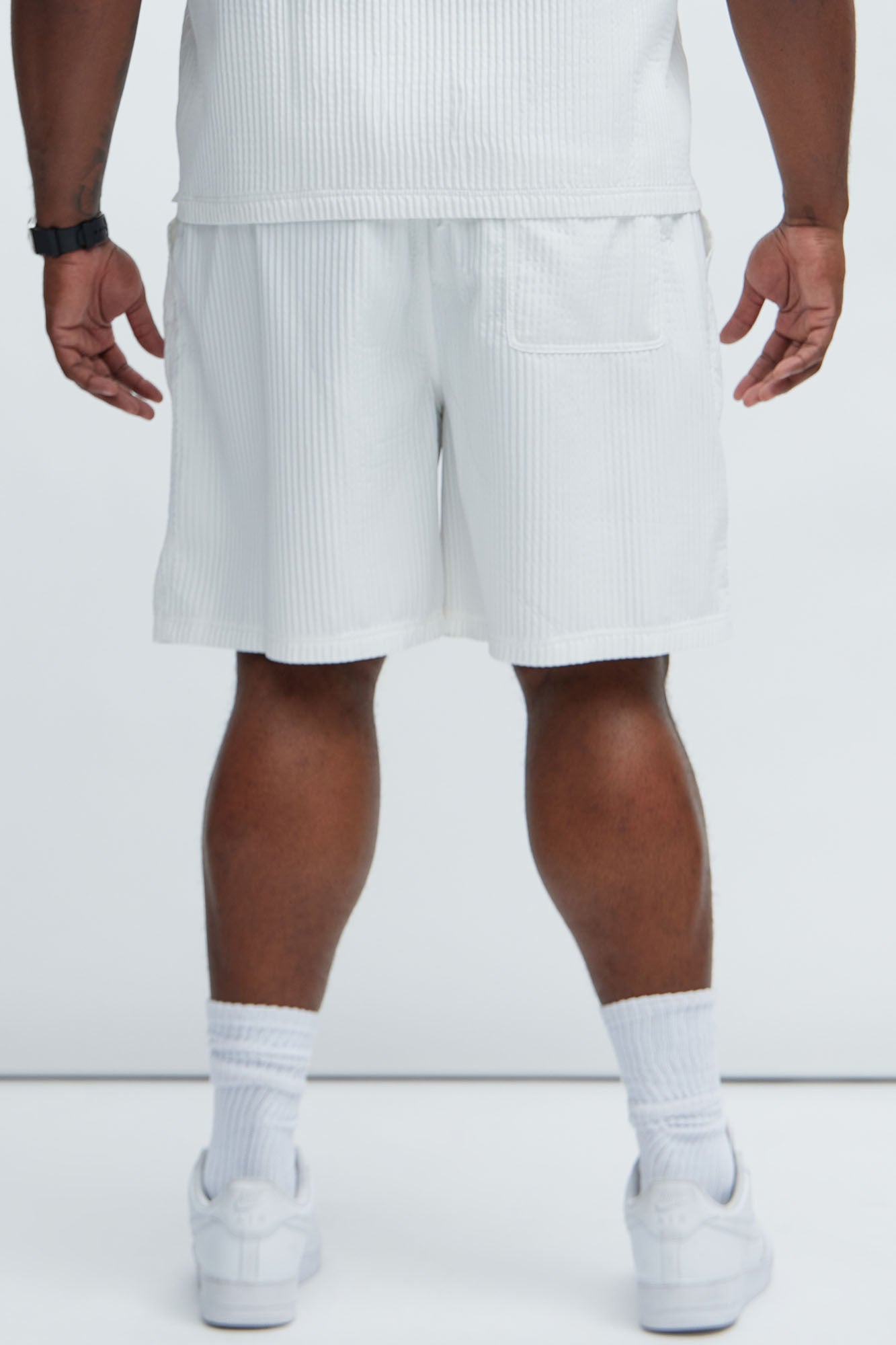 Santiago Relaxed Shorts - White