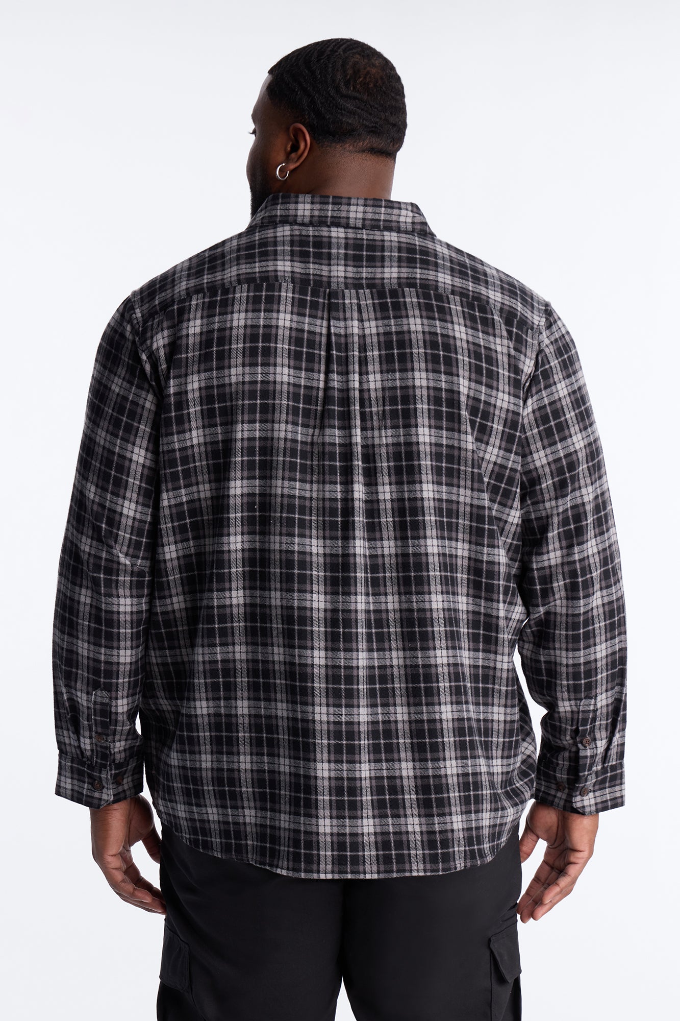 Dickies Flannel Work Shirt - Black