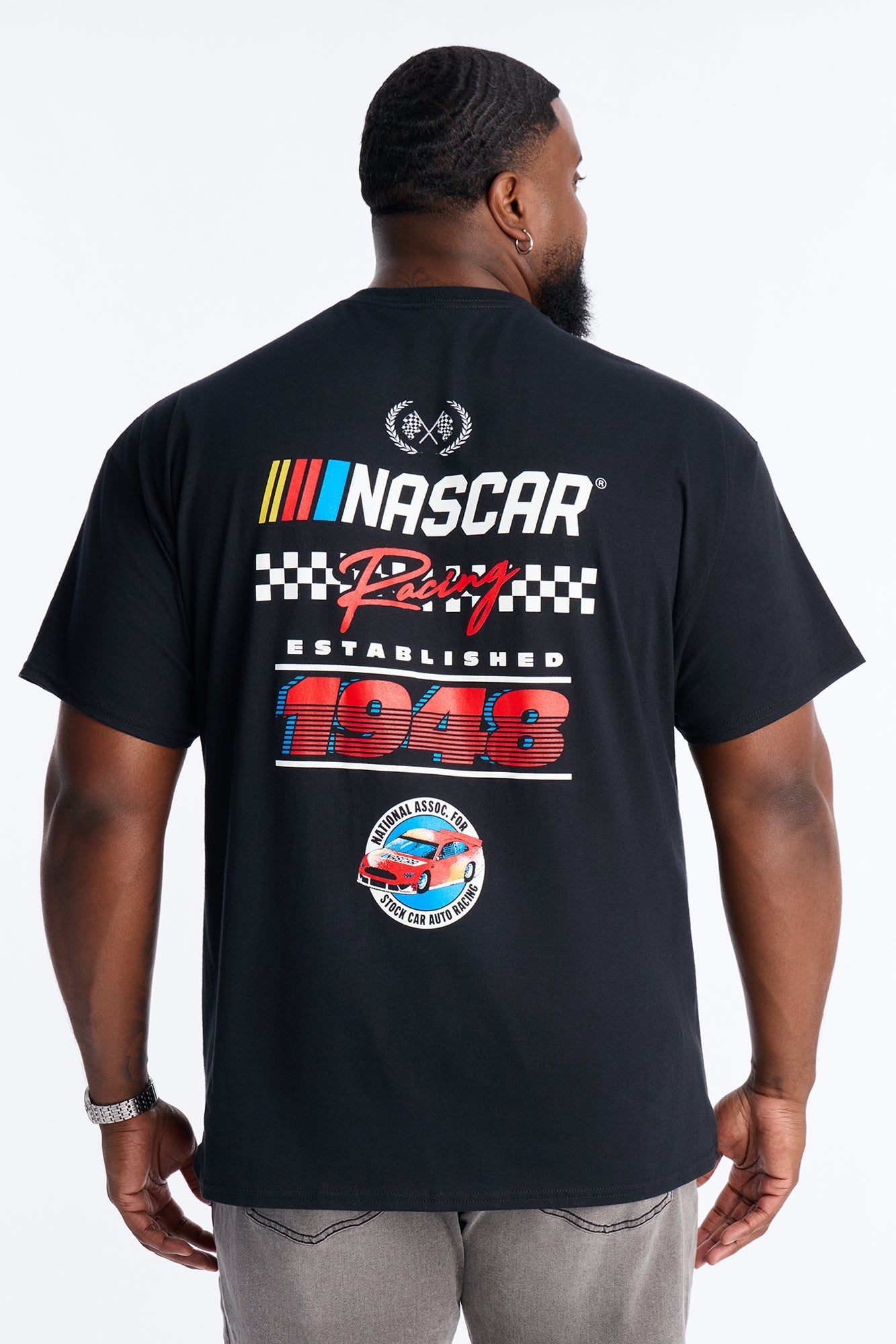 Nascar Racing 1948 Short Sleeve Tee - Black