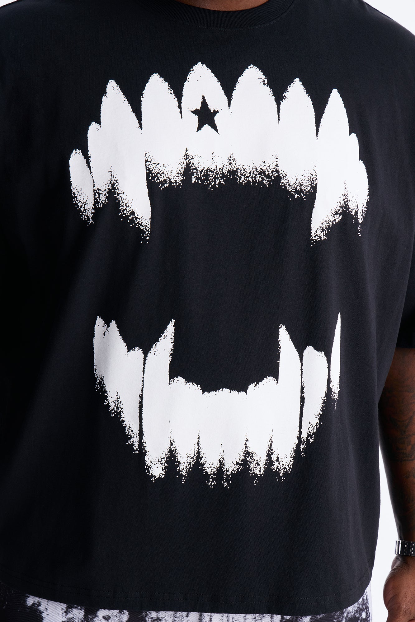 Savage Grill Boxy Short Sleeve Tee - Black