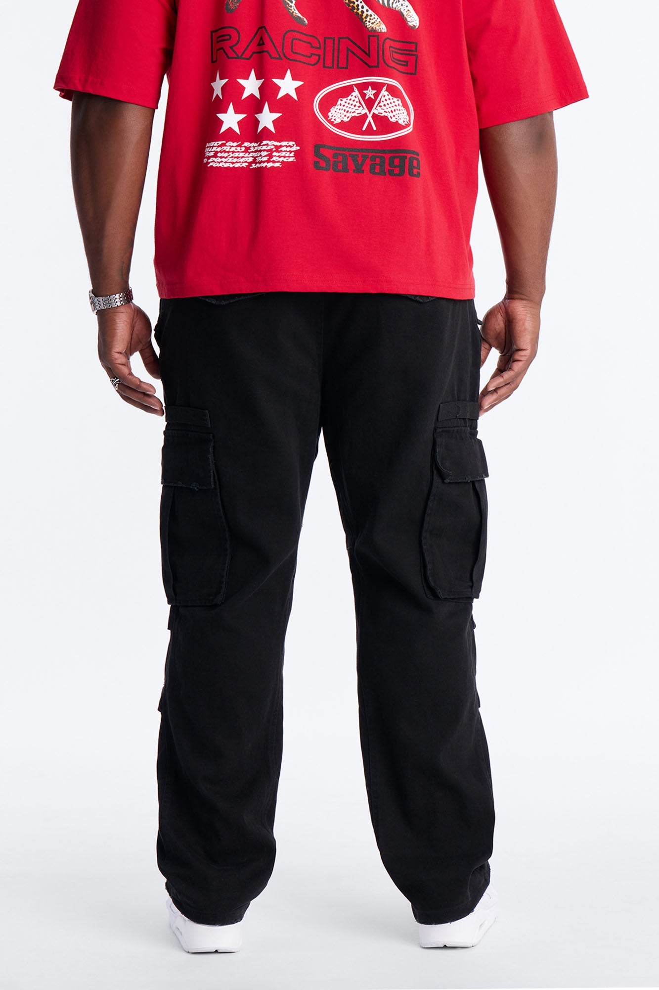 Straight Carter Point Utility Pant - Black