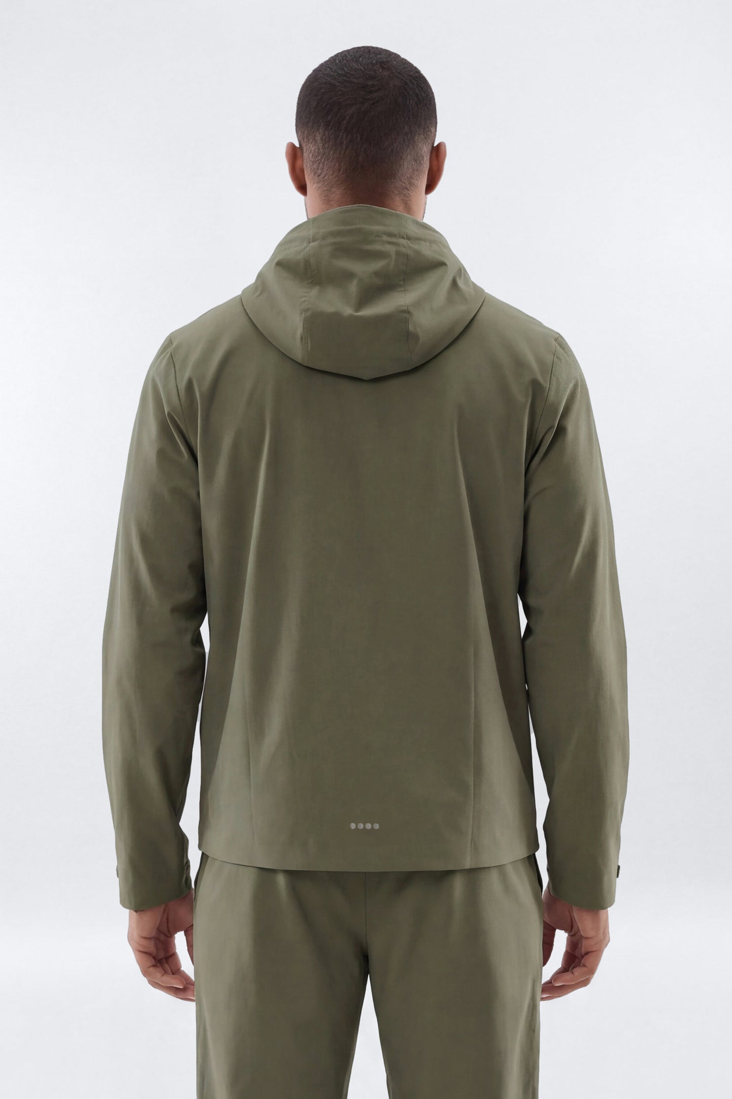 ActiveNylon™ Full Zip Hooded Jacket - Moss