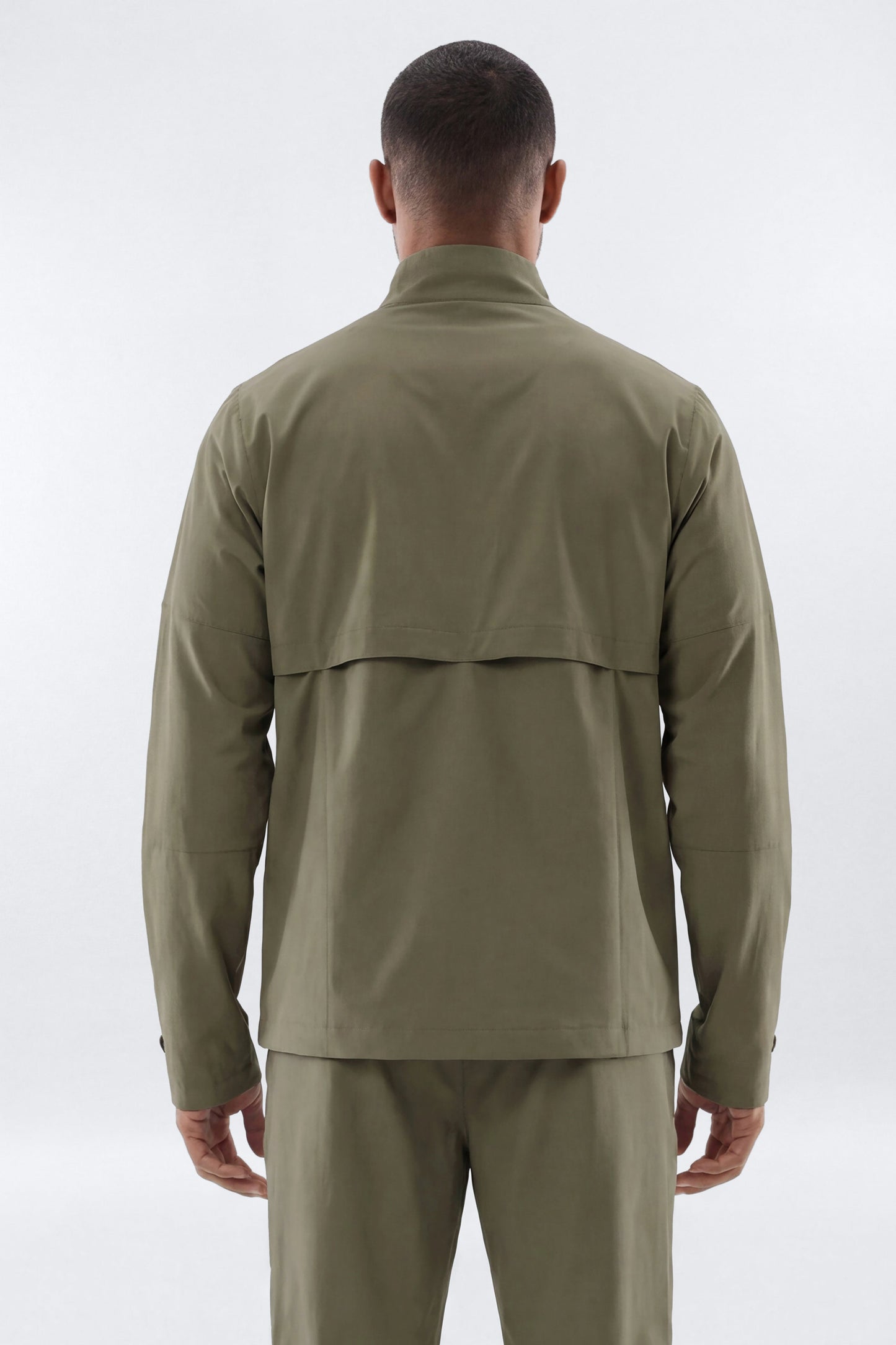 ActiveNylon™ Half Zip Pullover Jacket - Moss