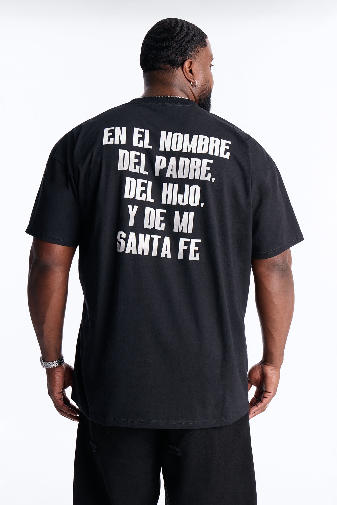 Santa Fe Klan Praying Hands Short Sleeve Tee - Black