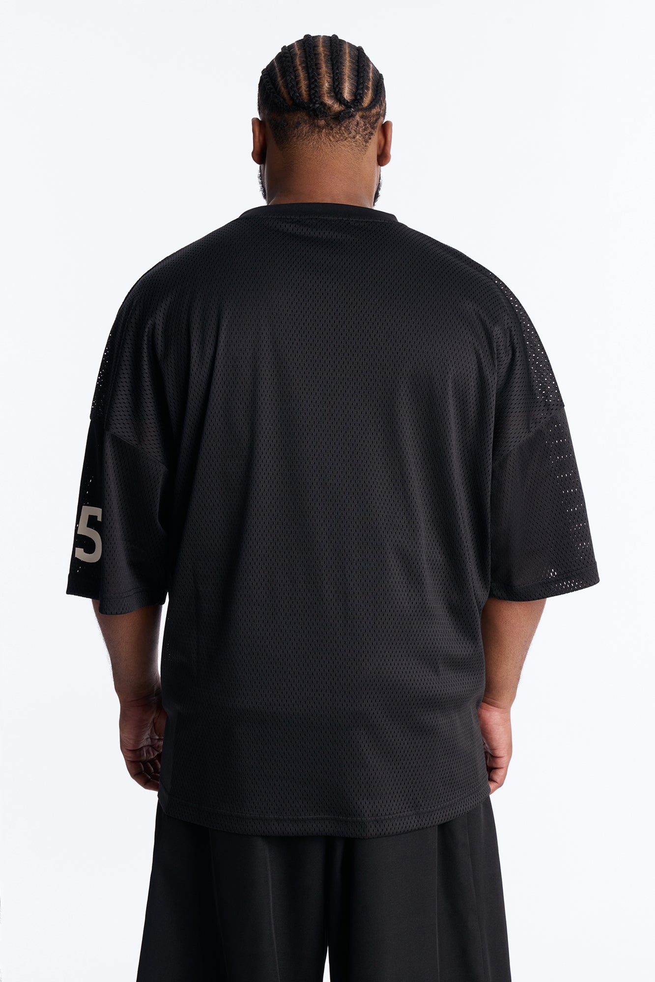 Jersey Fit Paris 75 V-Neck Shirt - Black