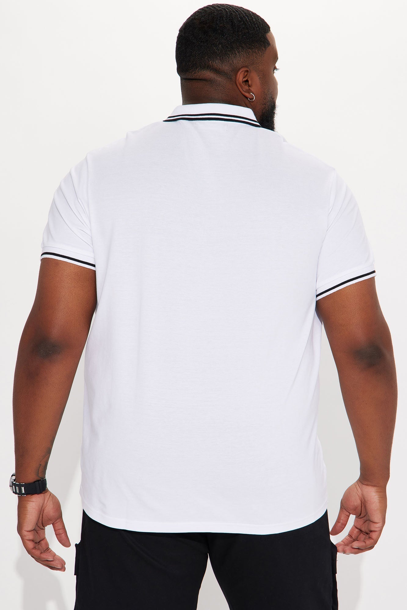 Wilson Short Sleeve Polo - White