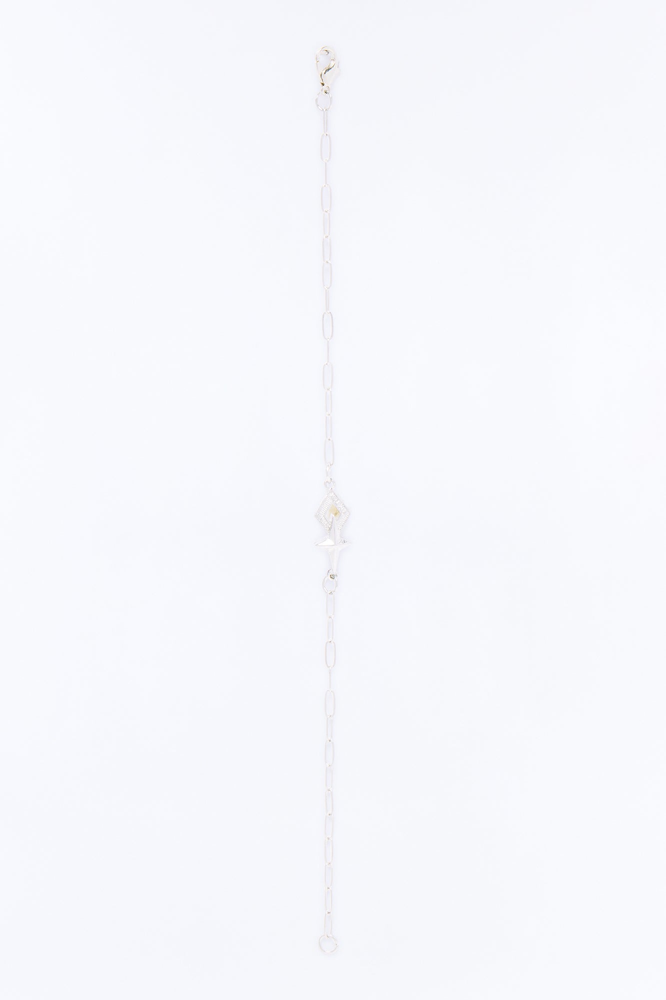 Astrastar Chain Link Bracelet - Silver