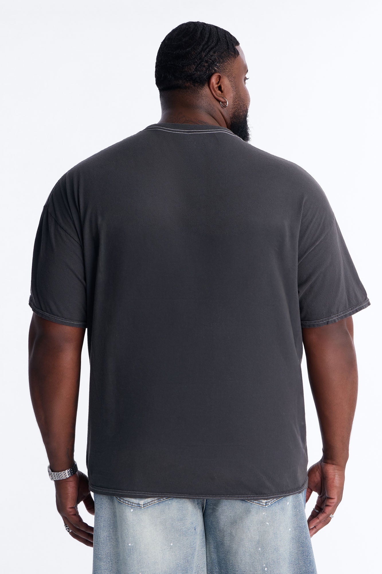 Aaliyah One In A Million Album Short Sleeve Tee - Black