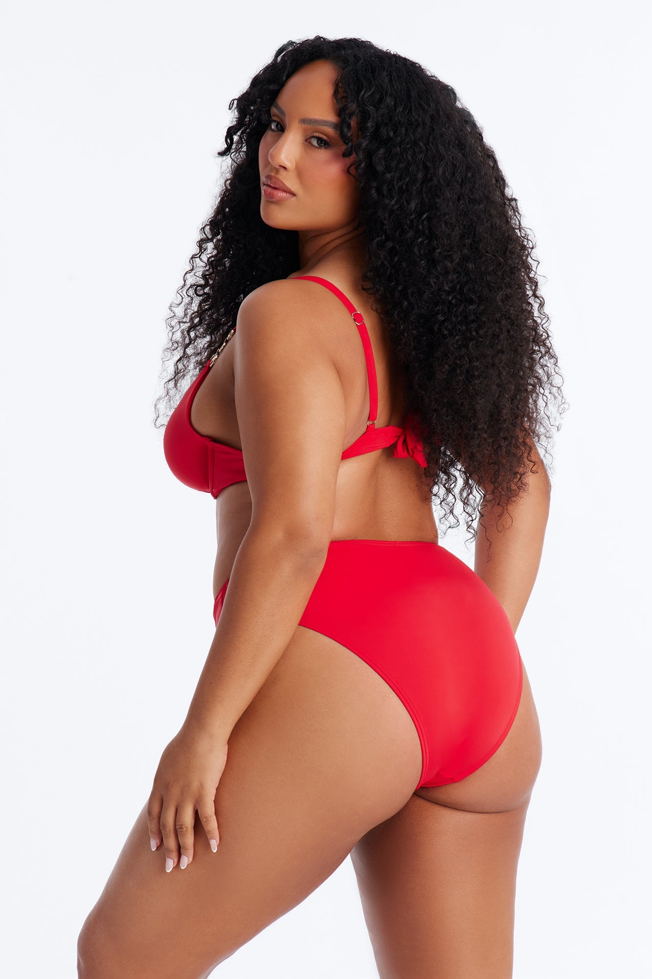 Meet Me By The Shore Underwire Hardware 2 Piece Bikini - Red Fashion Nova