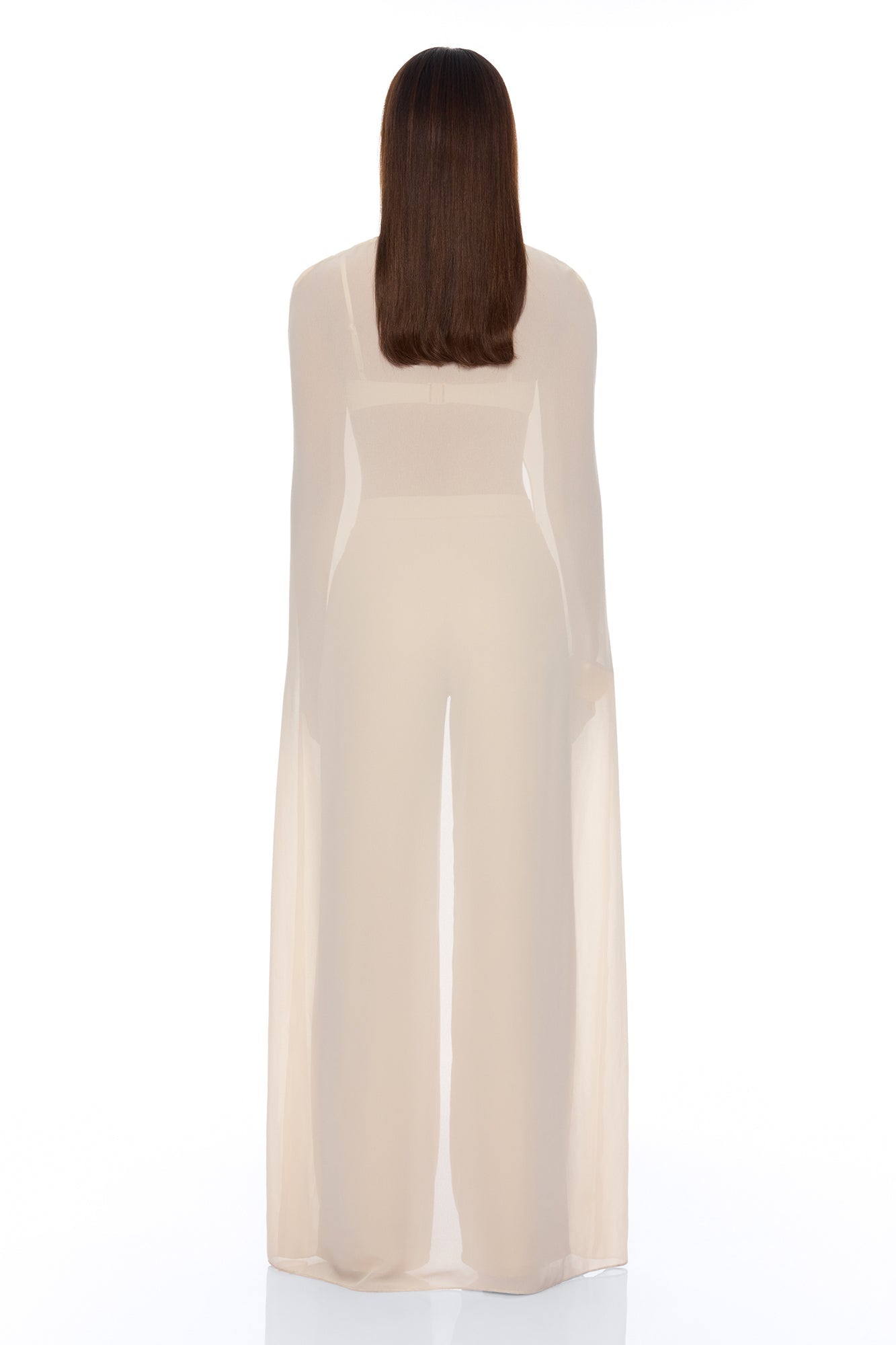 Alessandra Draped Pant Set - Natural