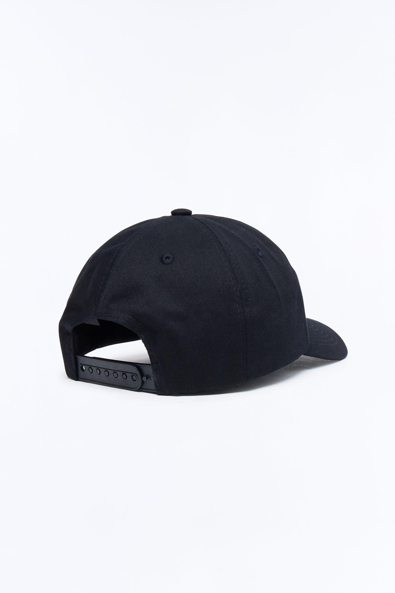 Lightning Cotton Twill Unstructured Snapback Hat - Black