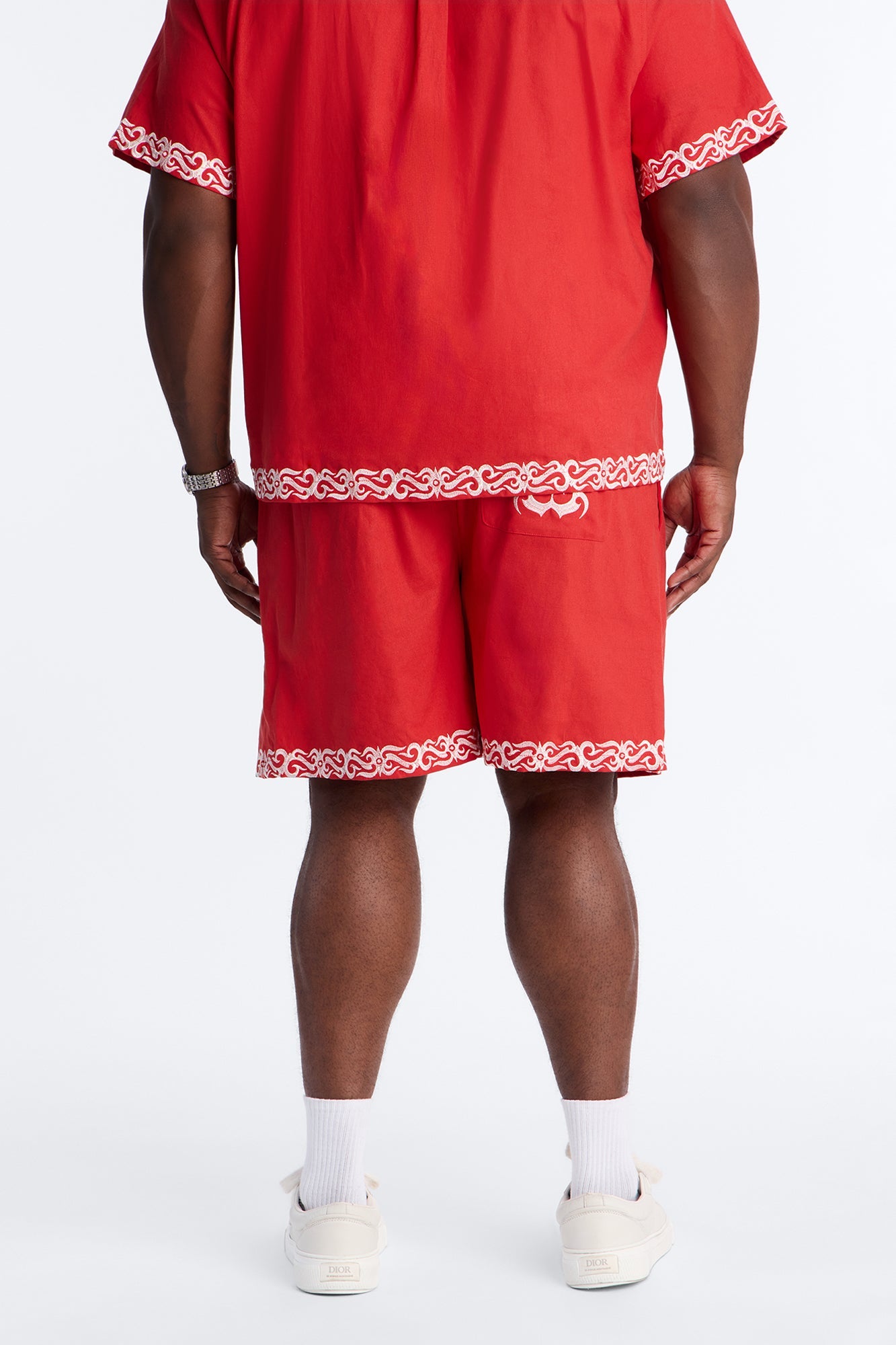 Relaxed Coastal Isla Short - Red