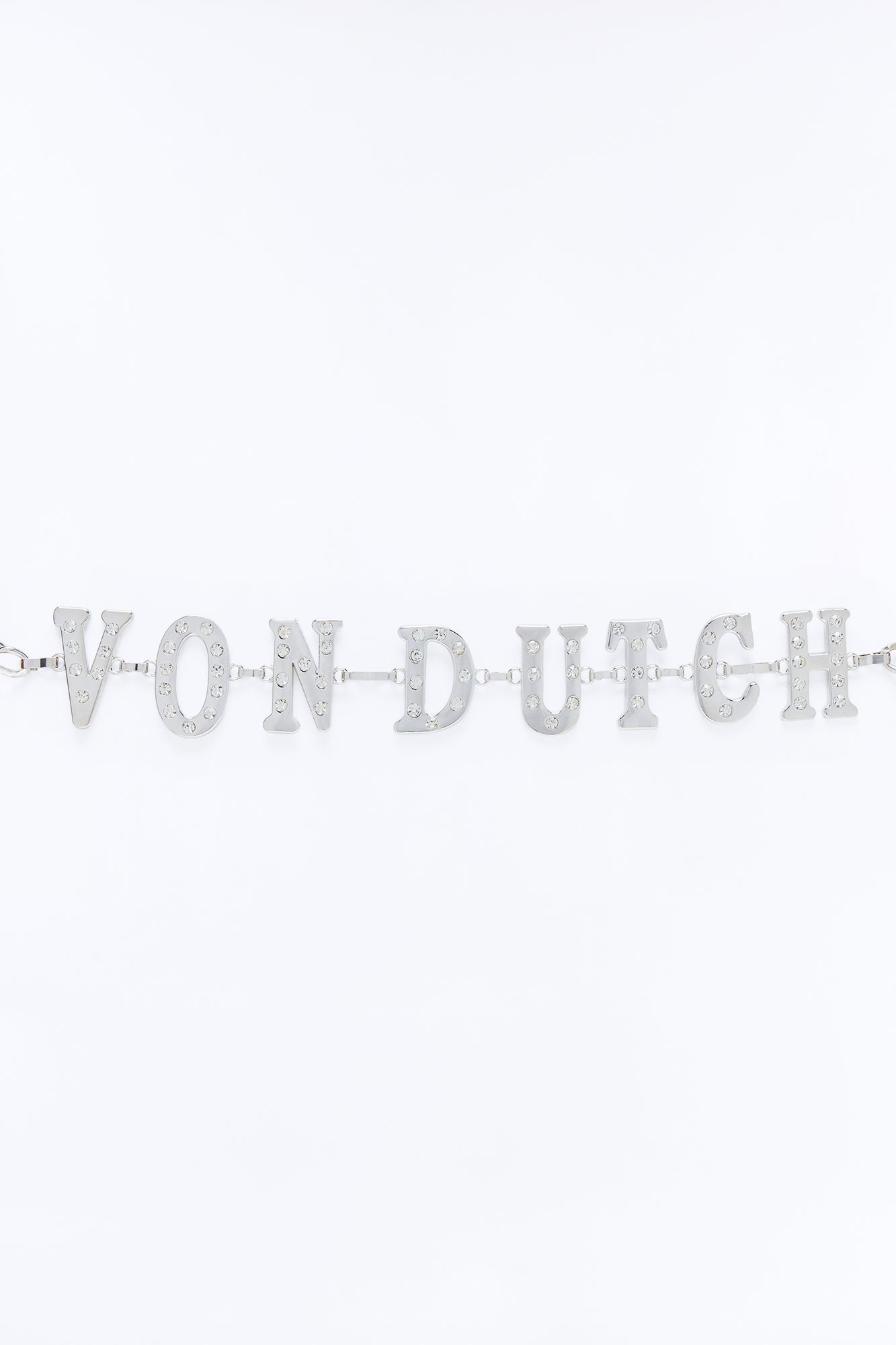 Von Dutch In Love Chain Belt - Brown NEWFASHIONEDGE