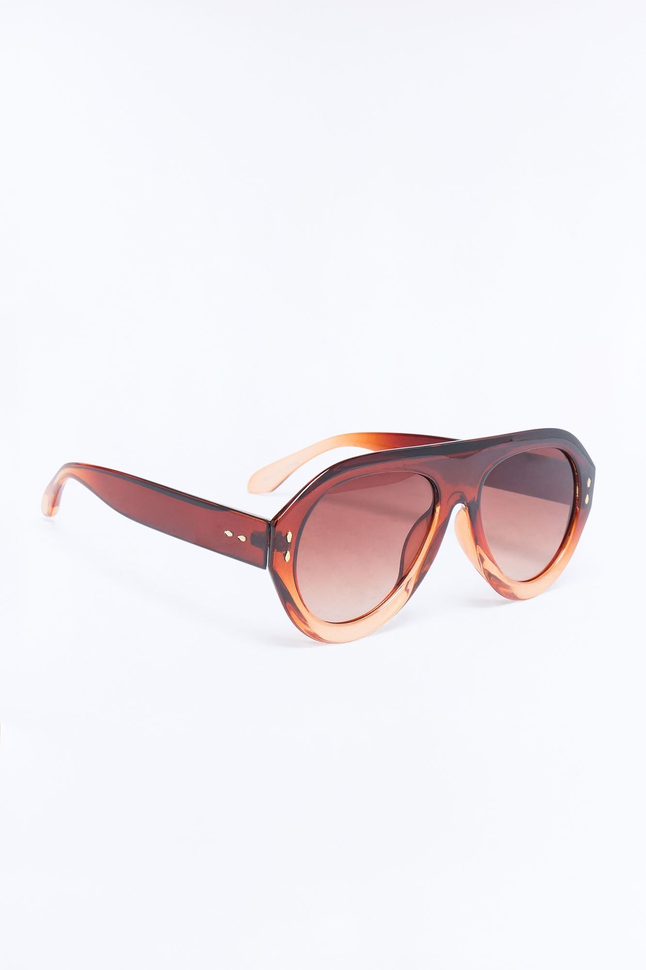 Your Favorite Song Sunglasses - Brown NEWFASHIONEDGE
