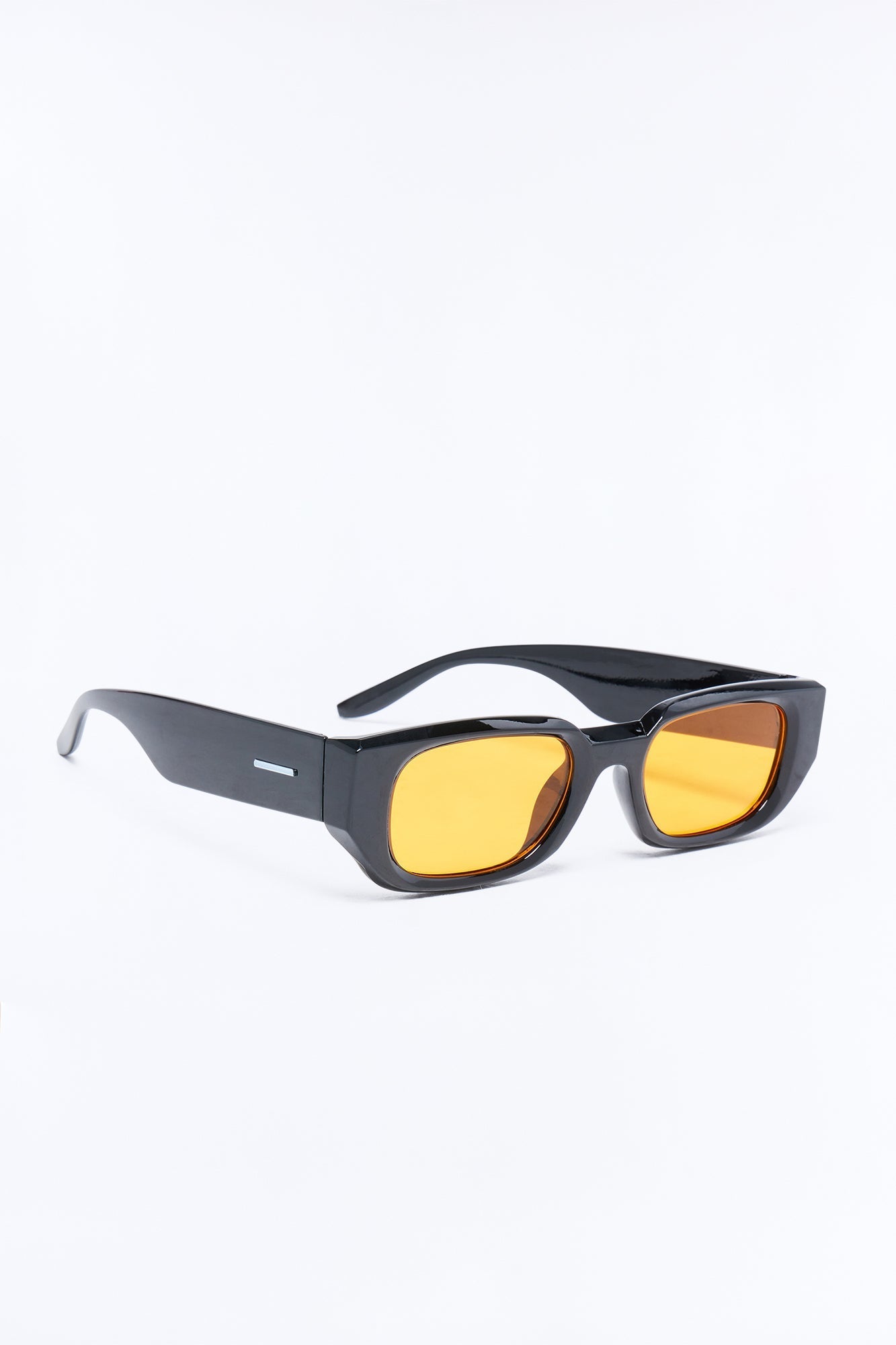 Crossing Lines Sunglasses - Black/Orange NEWFASHIONEDGE
