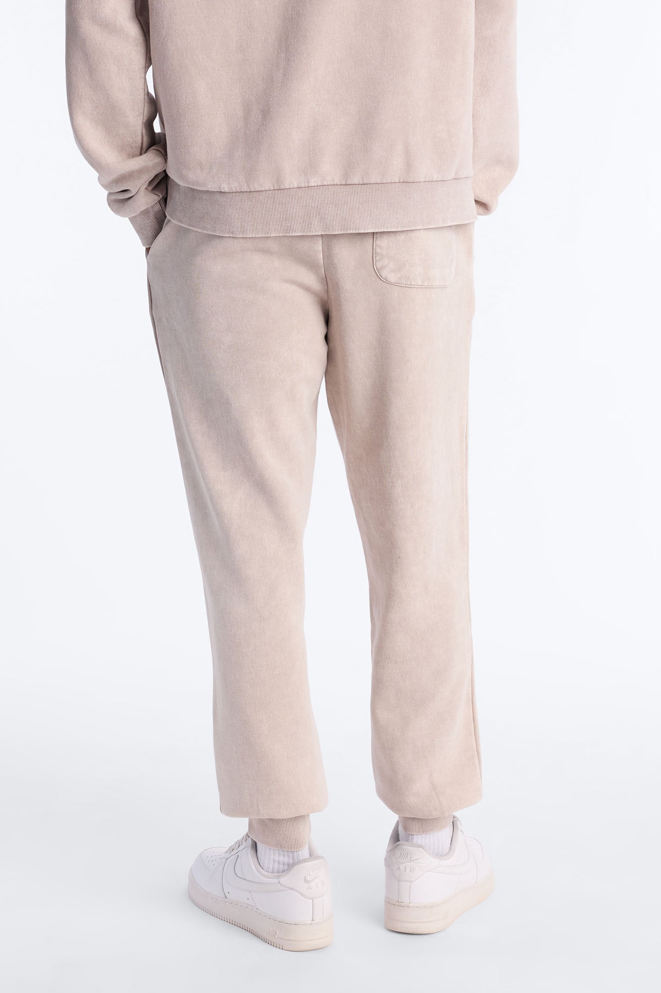 On The Go Washed Jogger - Taupe