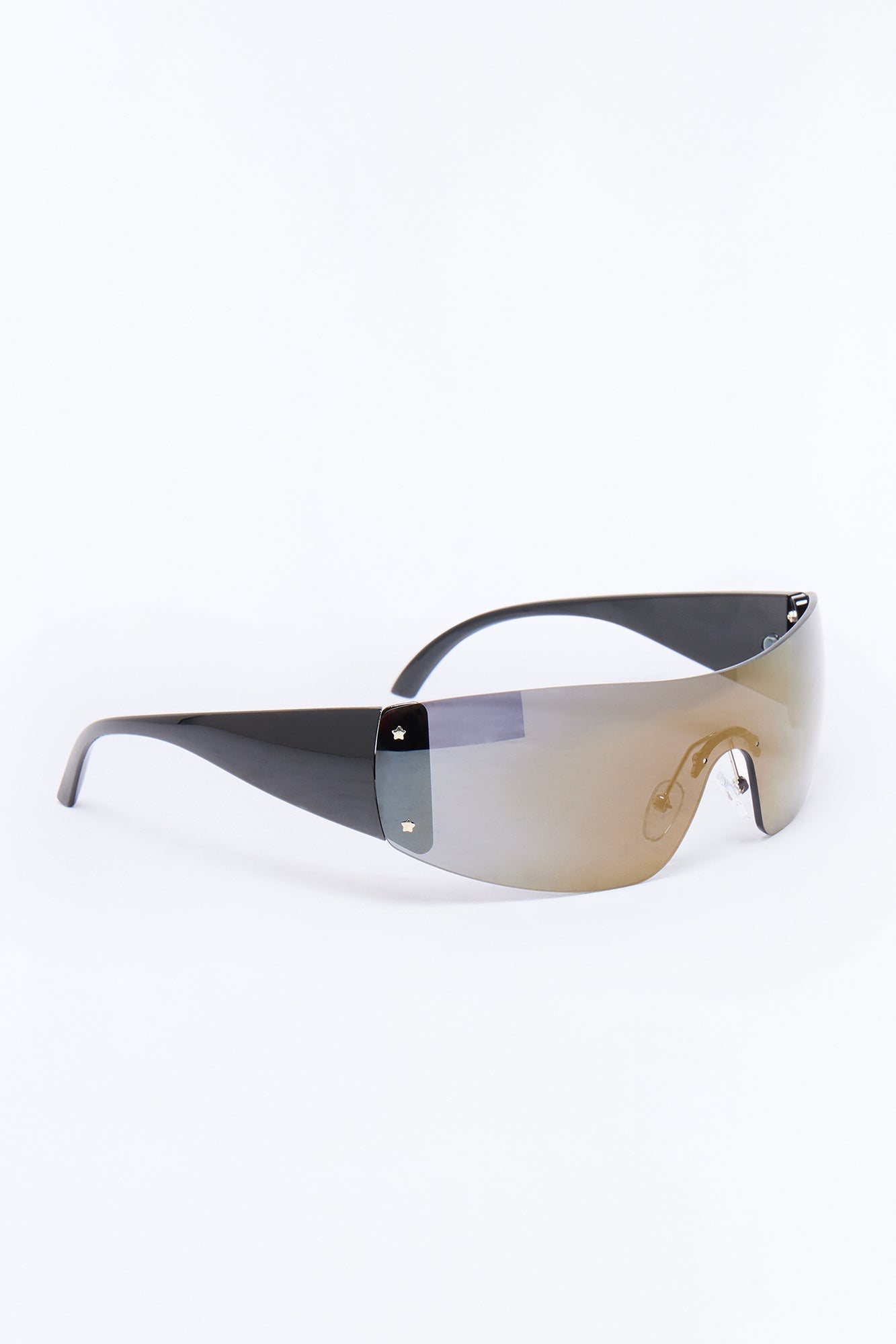 Baddie Blaze Sunglasses - Gold NEWFASHIONEDGE