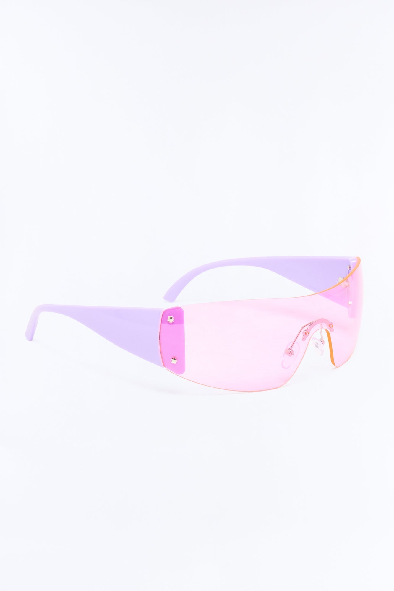 Baddie Blaze Sunglasses - Pink/combo NEWFASHIONEDGE