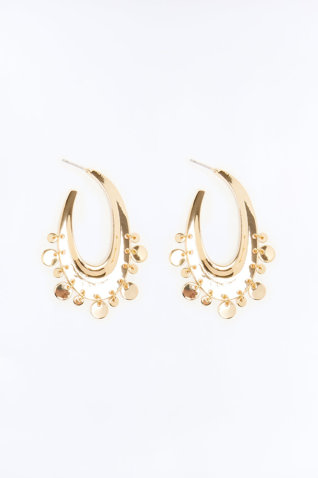 Kai Hardware Drop Earrings - Gold NEWFASHIONEDGE