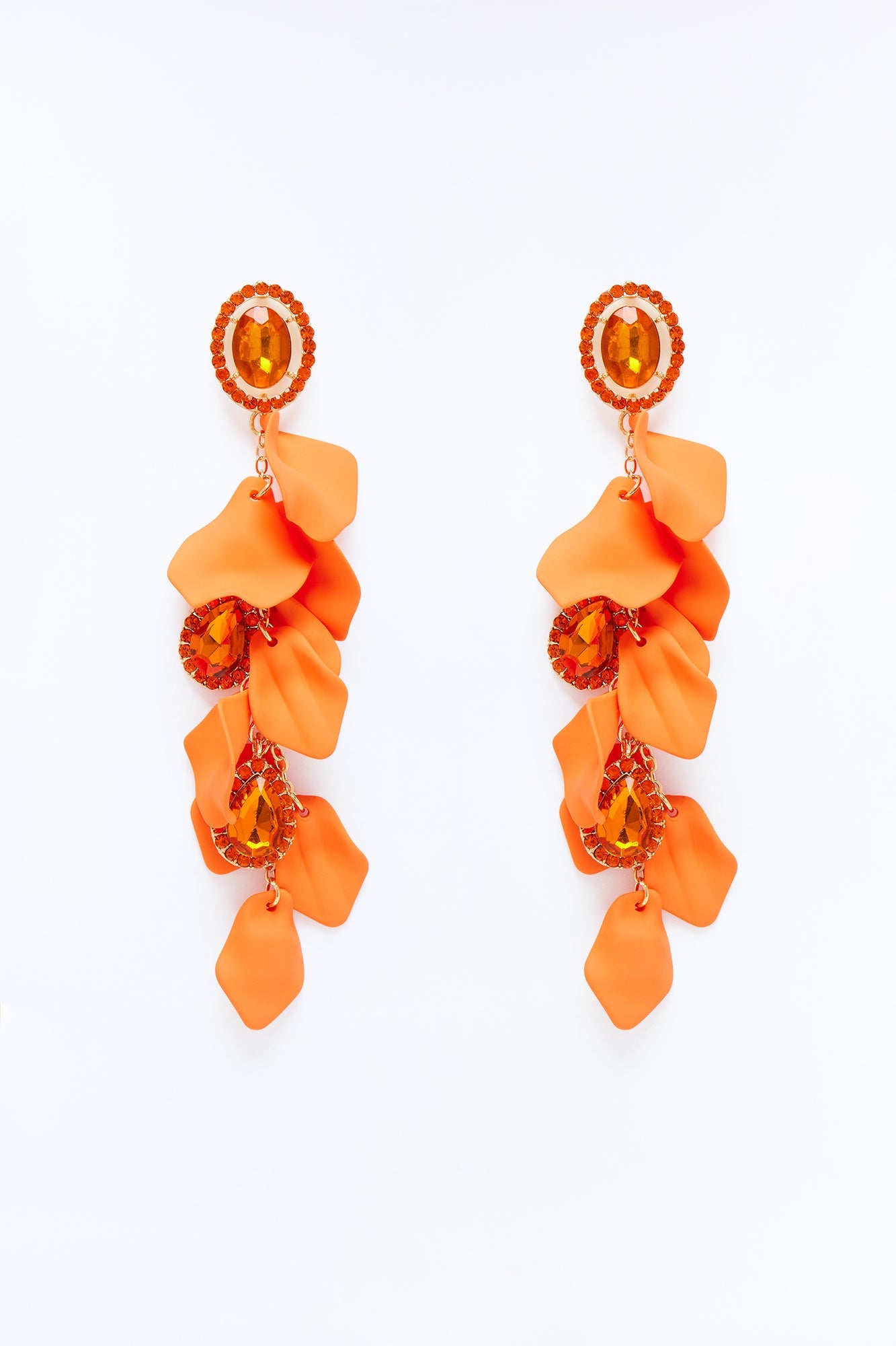 Summer's Finest Earrings - Orange