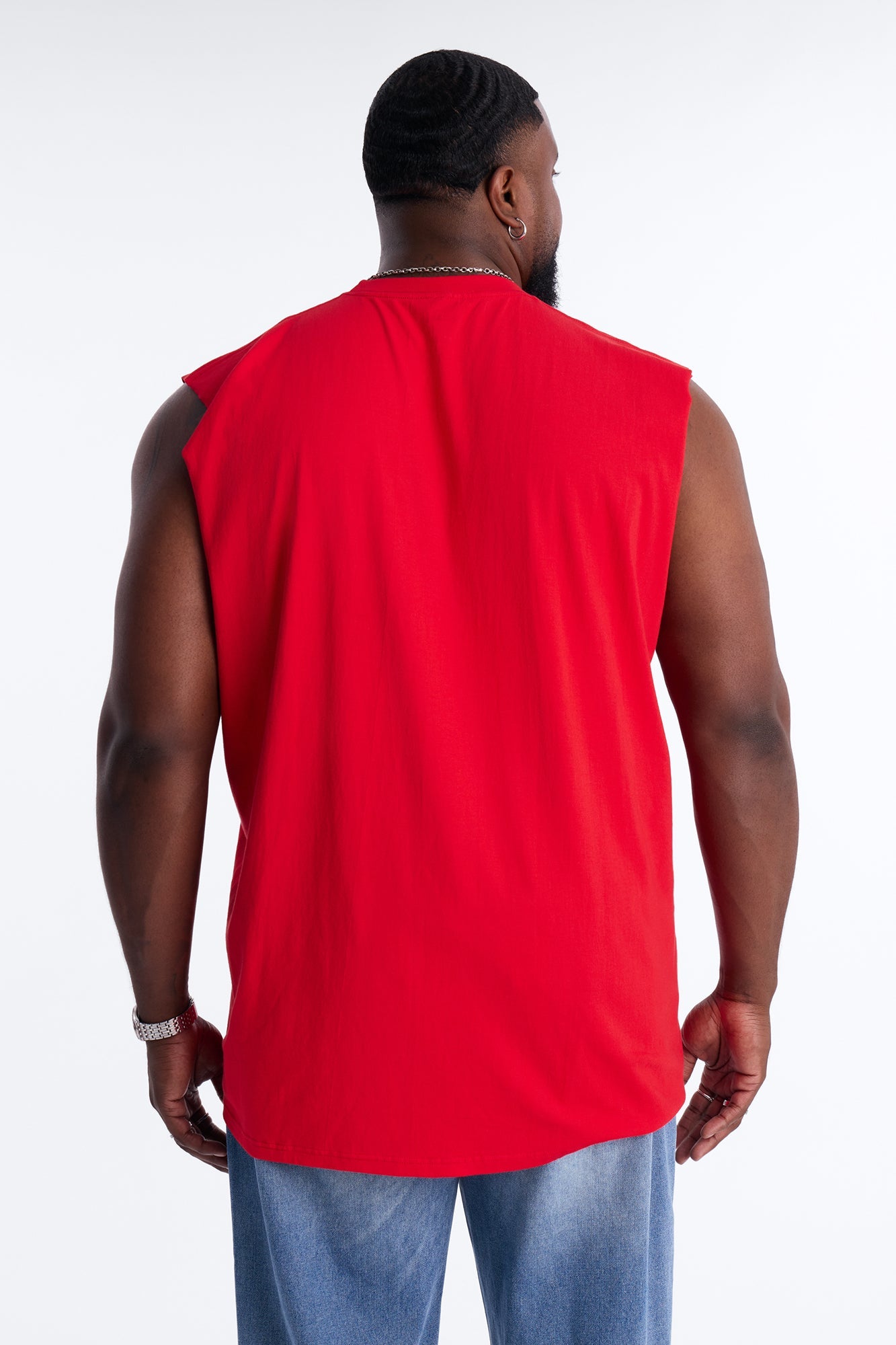Osaka Japan Muscle Tee - Red