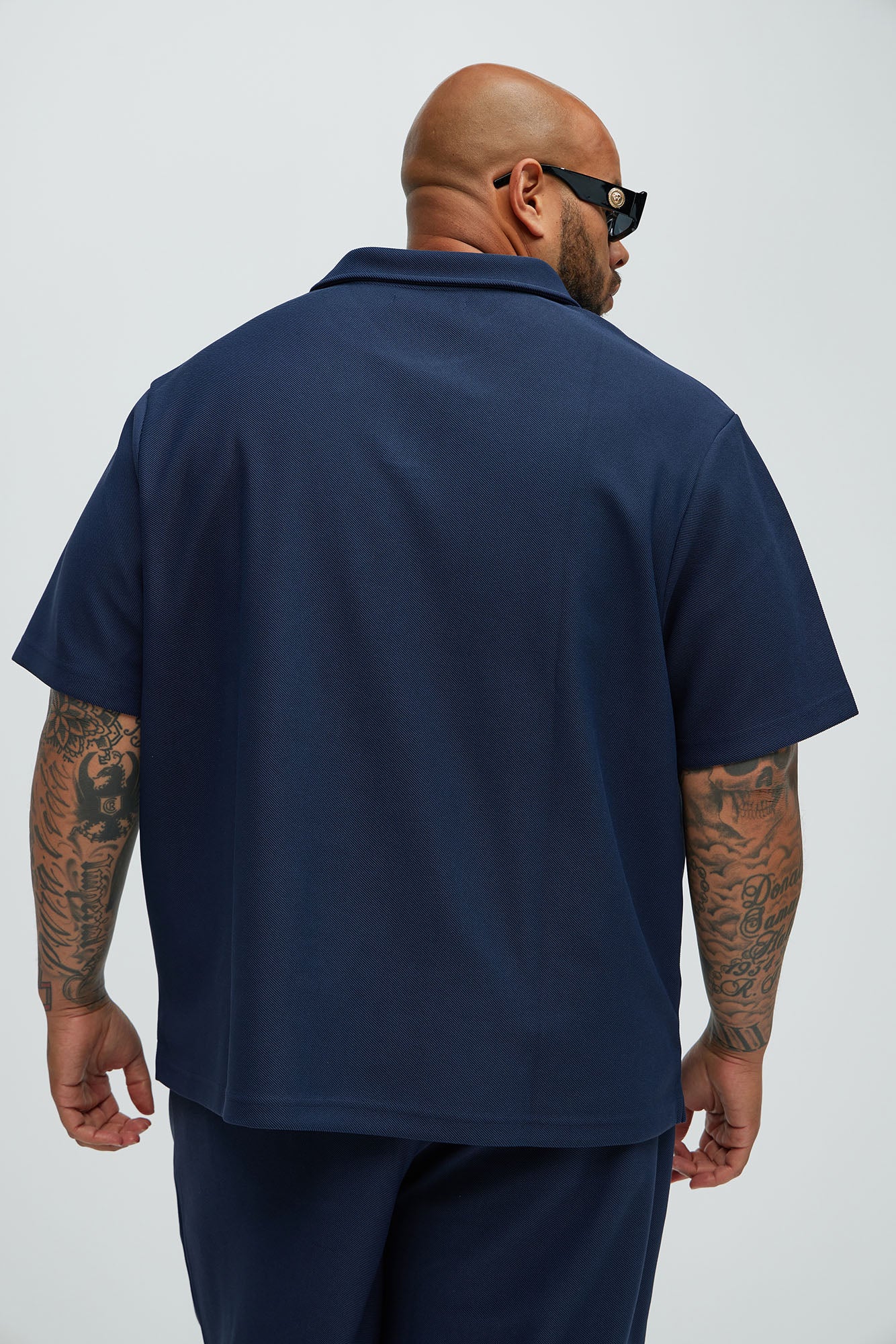 Turner Short Sleeve Polo - Navy