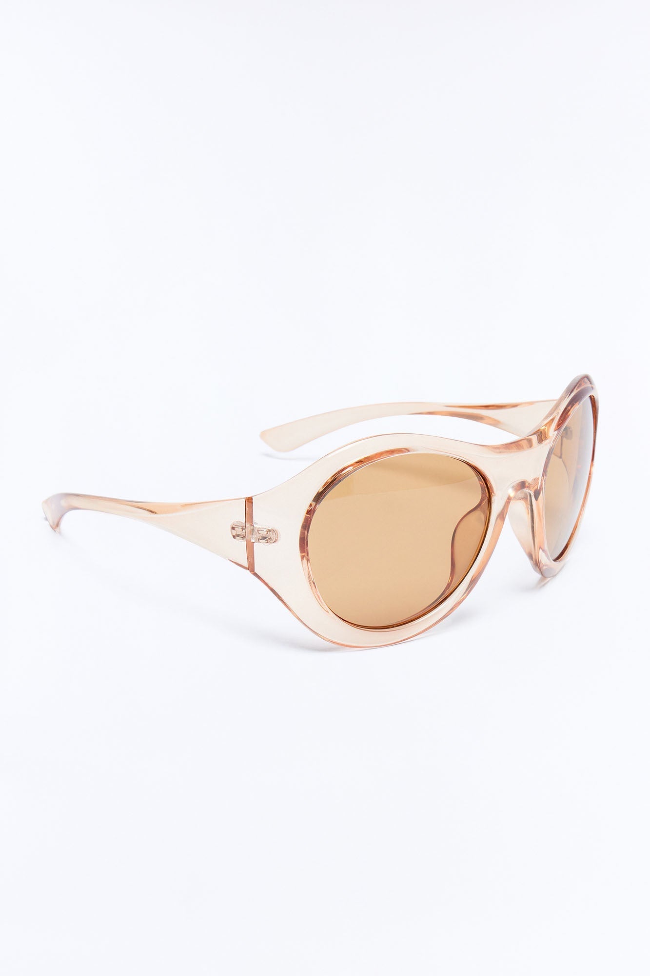 Bugged Out Sunglasses - Nude NEWFASHIONEDGE