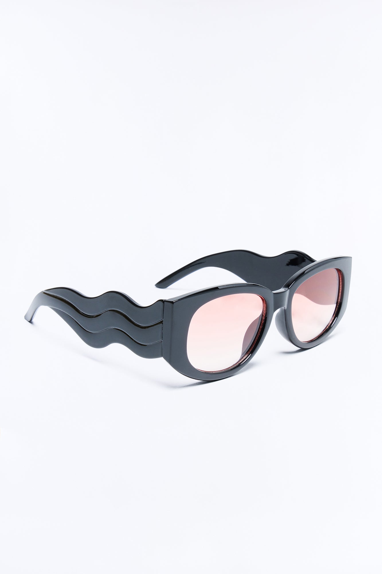 Groovy Feeling Sunglasses - Black/Pink NEWFASHIONEDGE