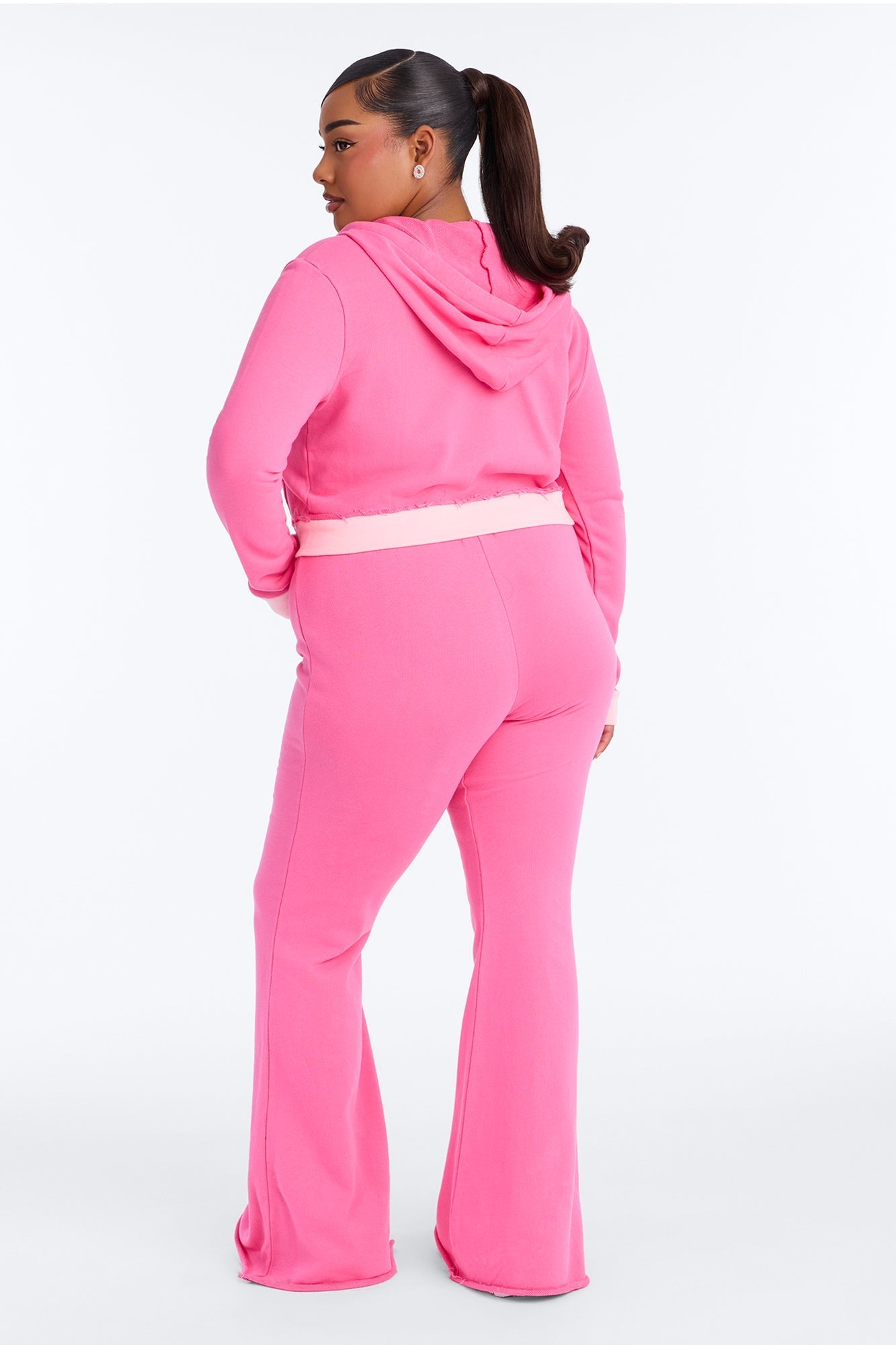 Keeping Up With Me Pant Set - Pink