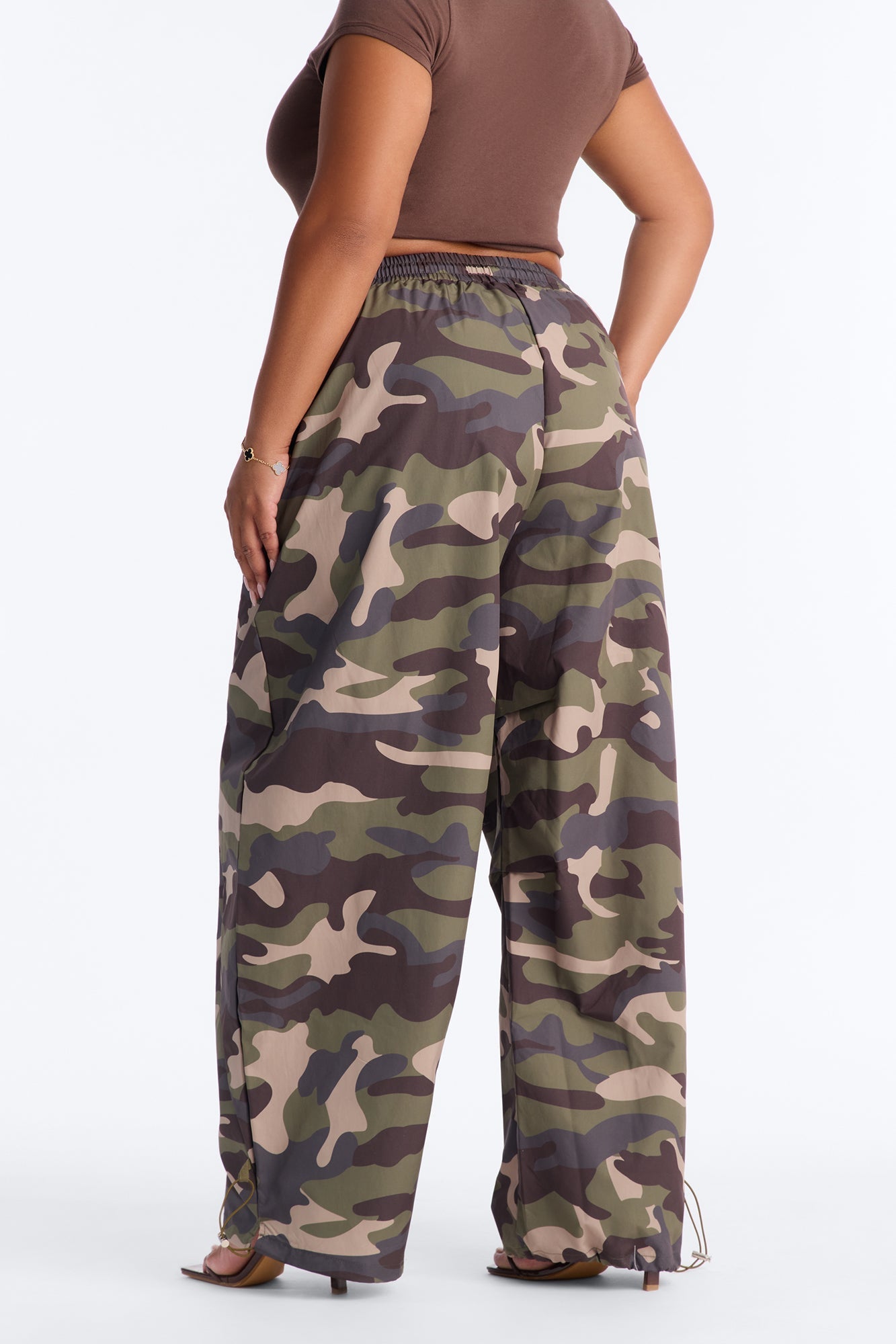 Can't See Me Camo Barrel Leg Joggers 30″ - Camouflage NEWFASHIONEDGE