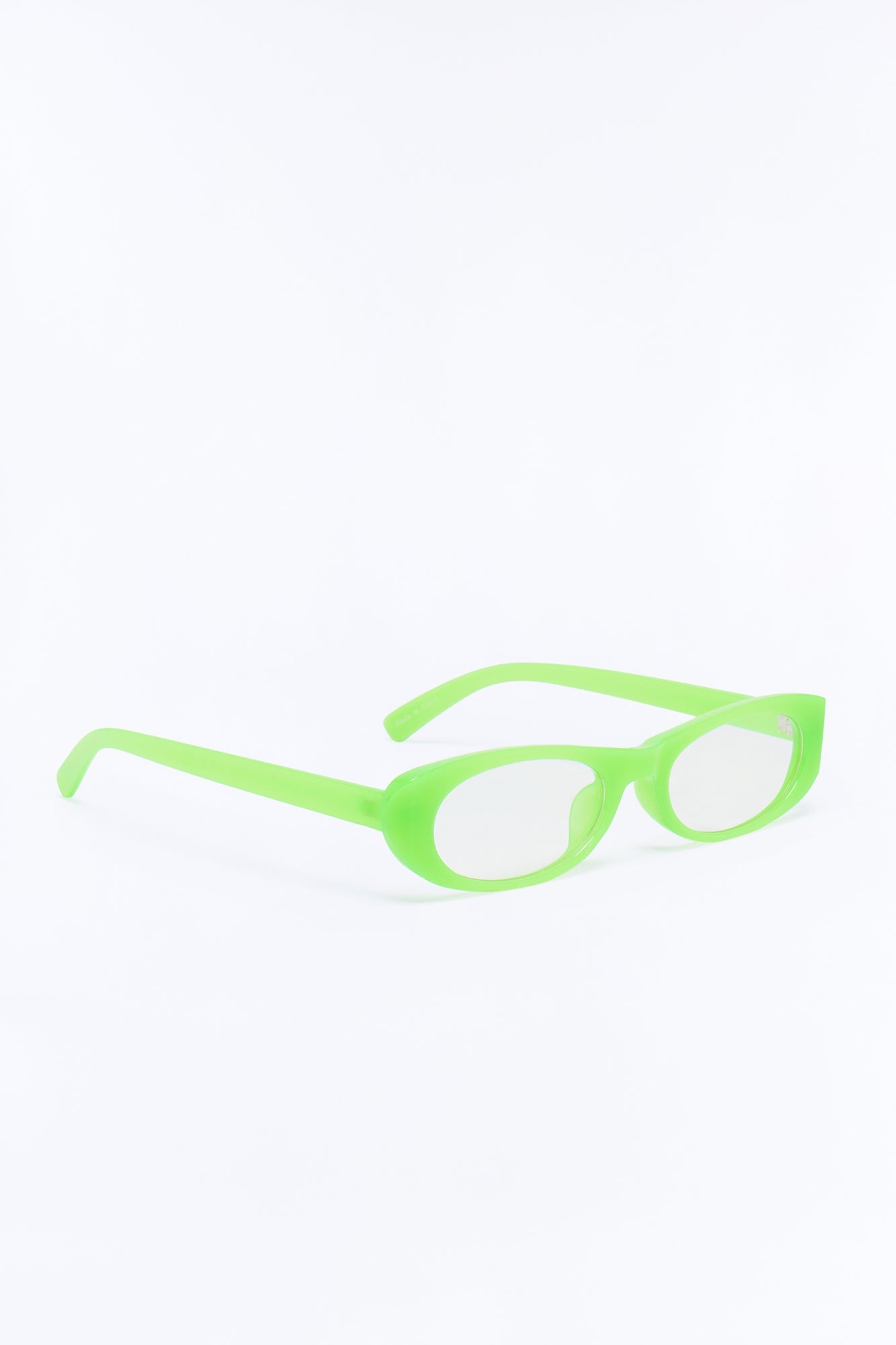 Glow Stick Blue Light Glasses - Neon Green