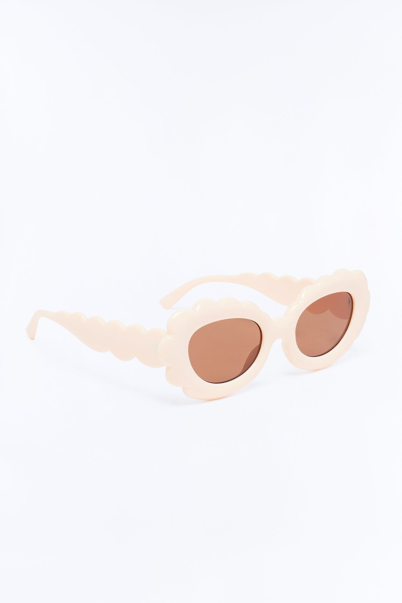 Razor Laser Sunglasses - Nude