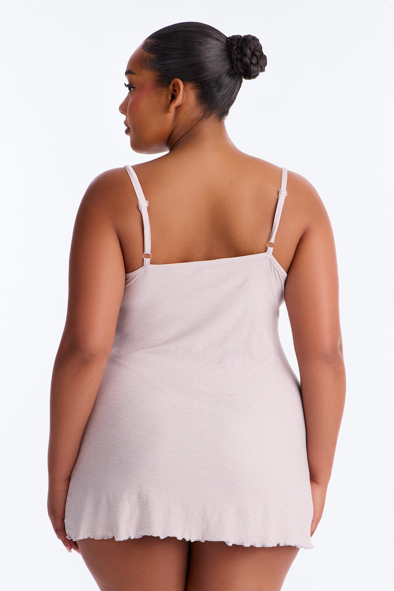 Cute But Sleepy PJ Sleep Dress - Heather Grey