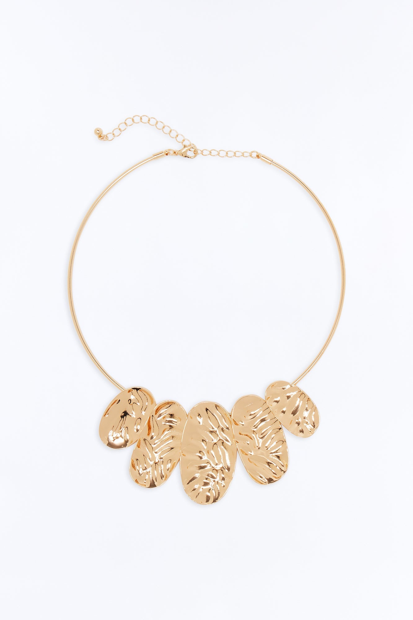 Paradise Shield Hardware Necklace - Gold