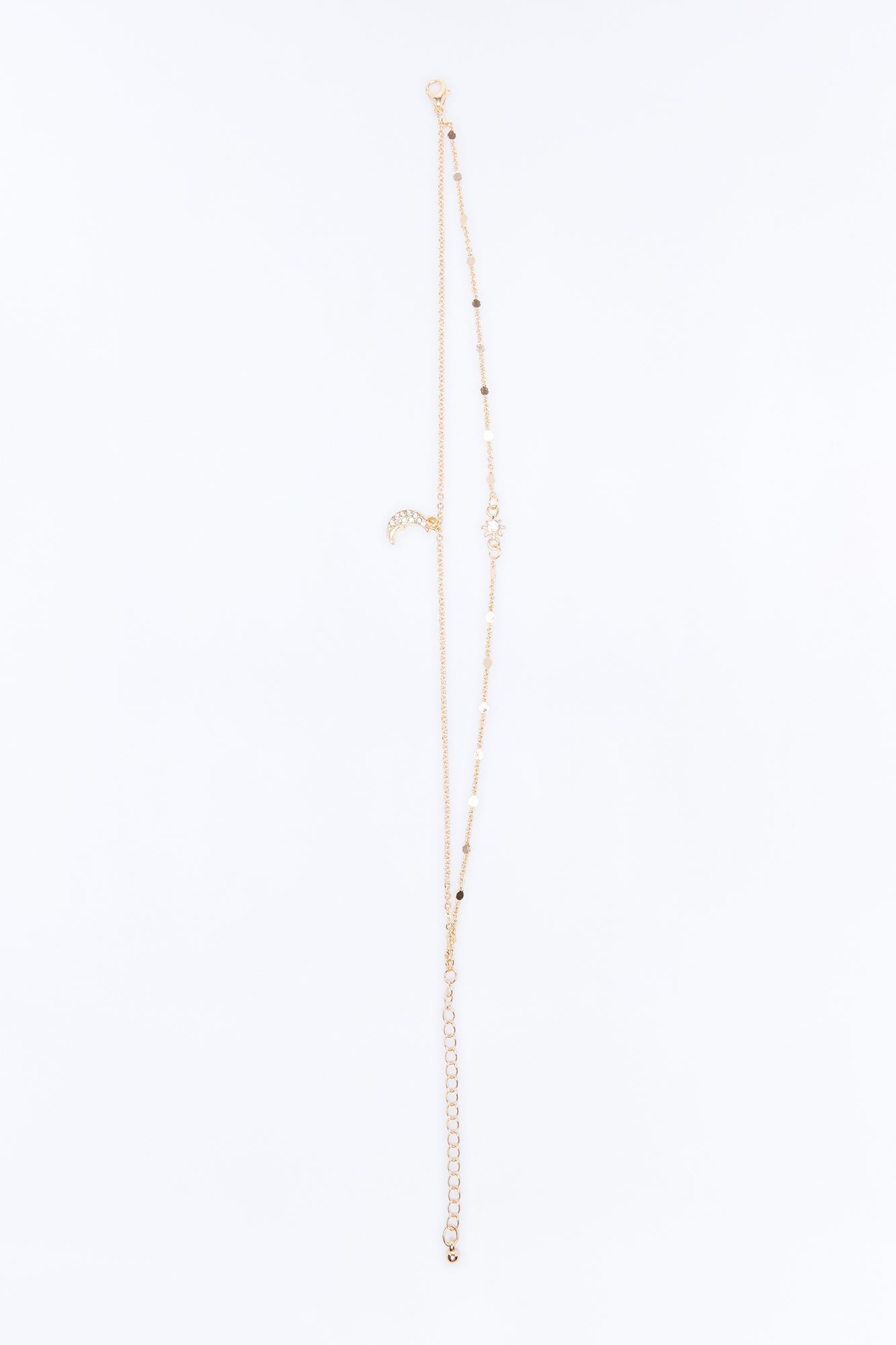 Lunar Spark Anklet - Gold