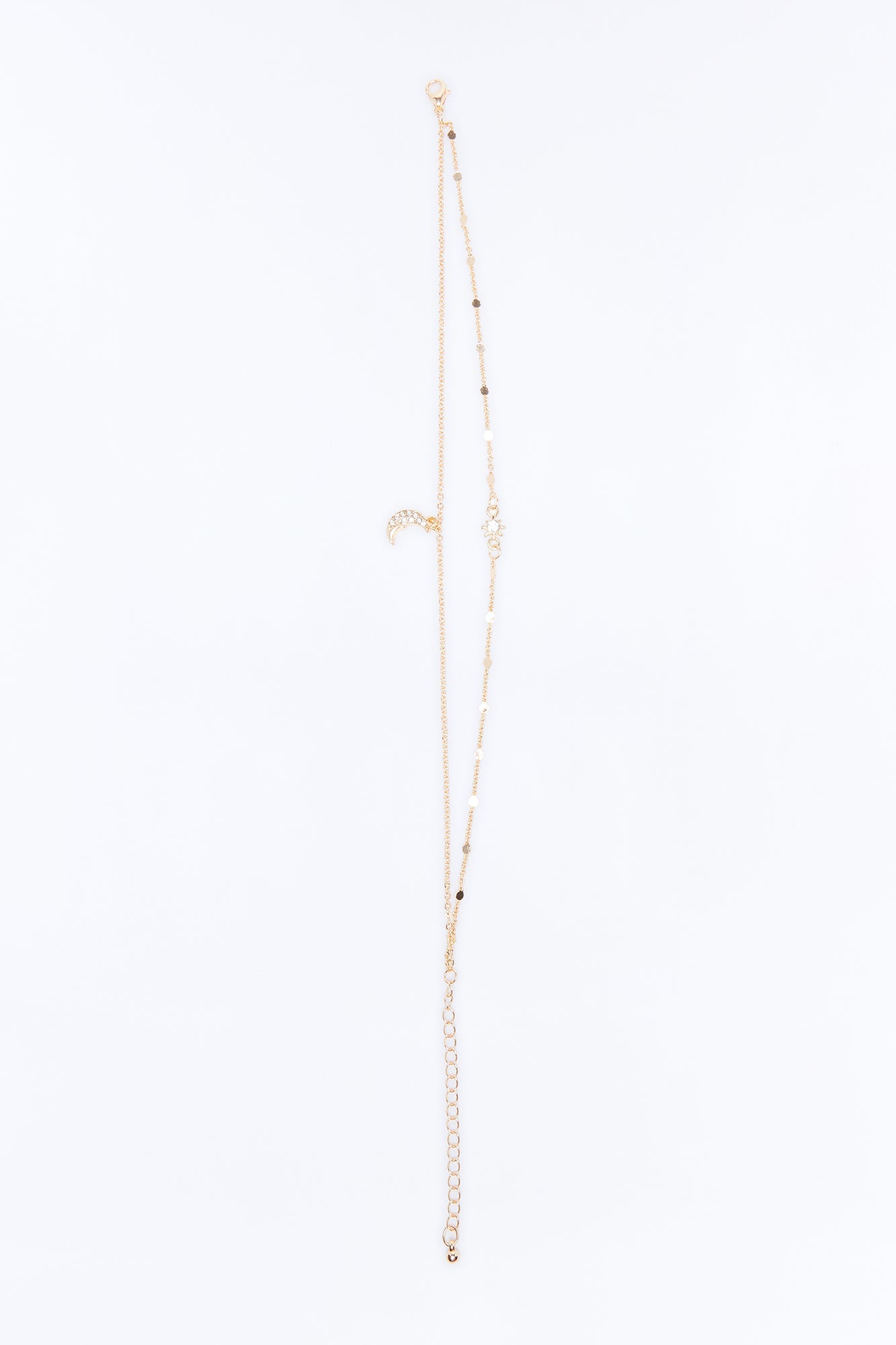 Lunar Spark Anklet - Gold