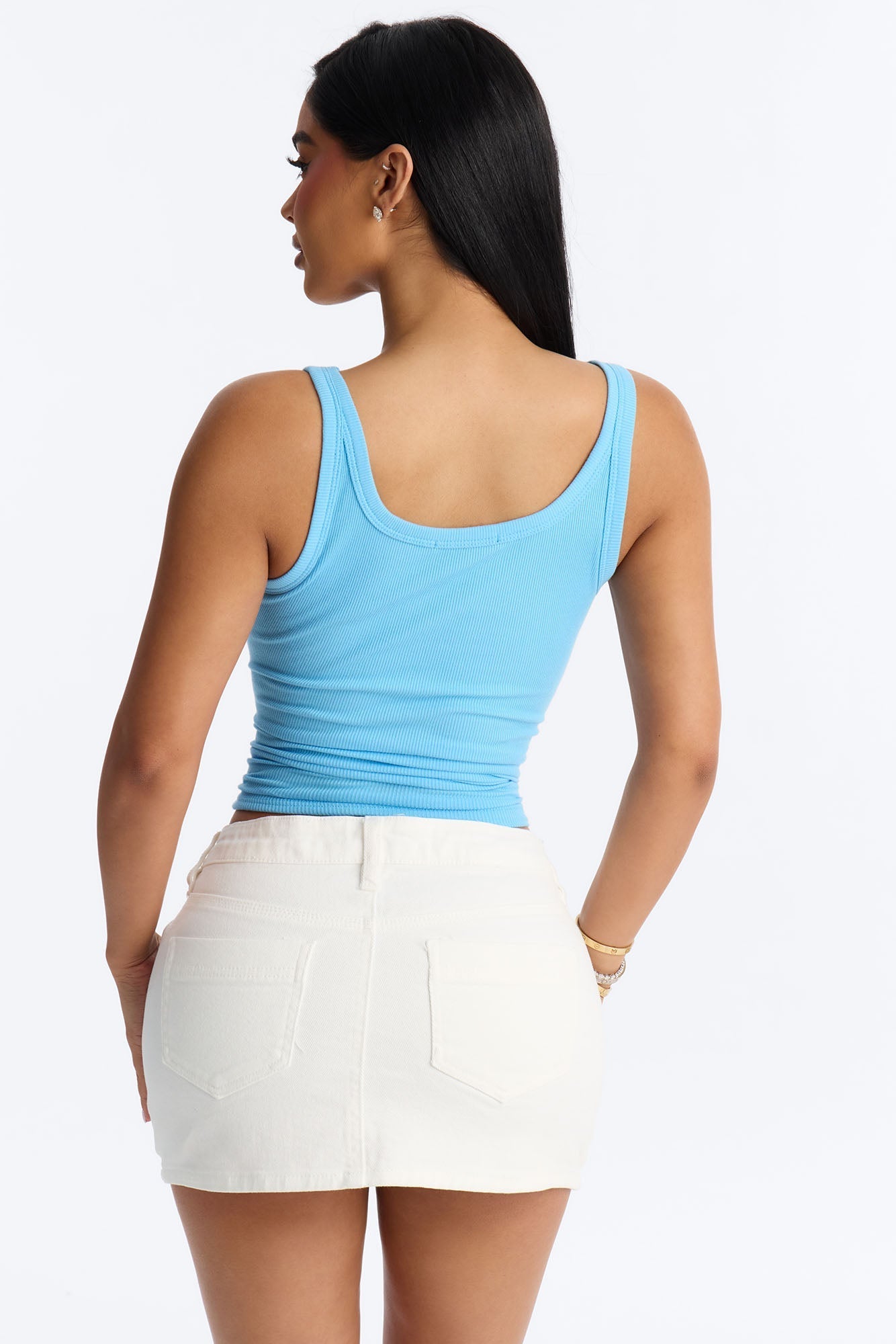 Kennedi Tank Top - SkyBlue