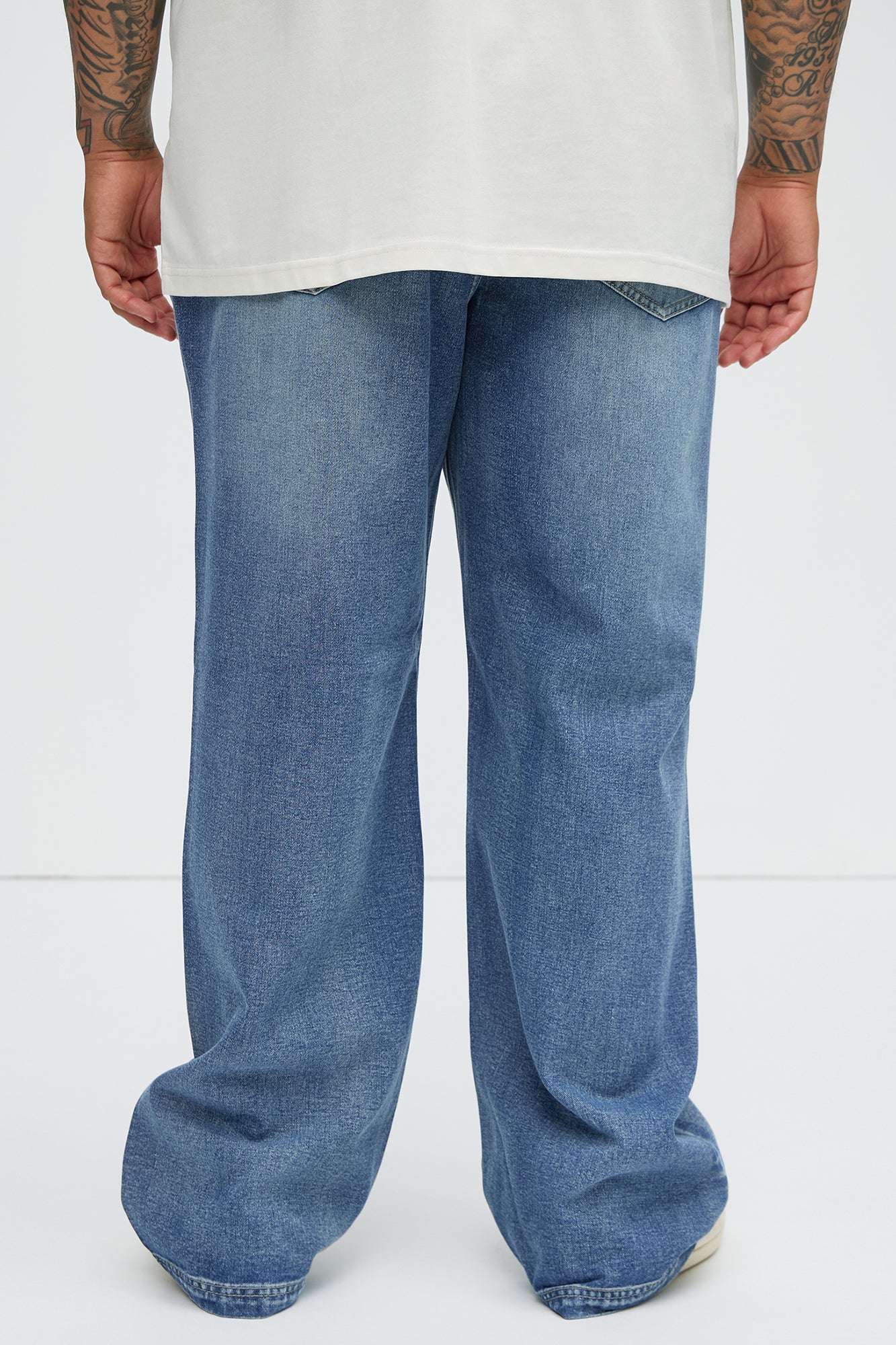 The All Day Flex Waist Baggy Jean - Indigo