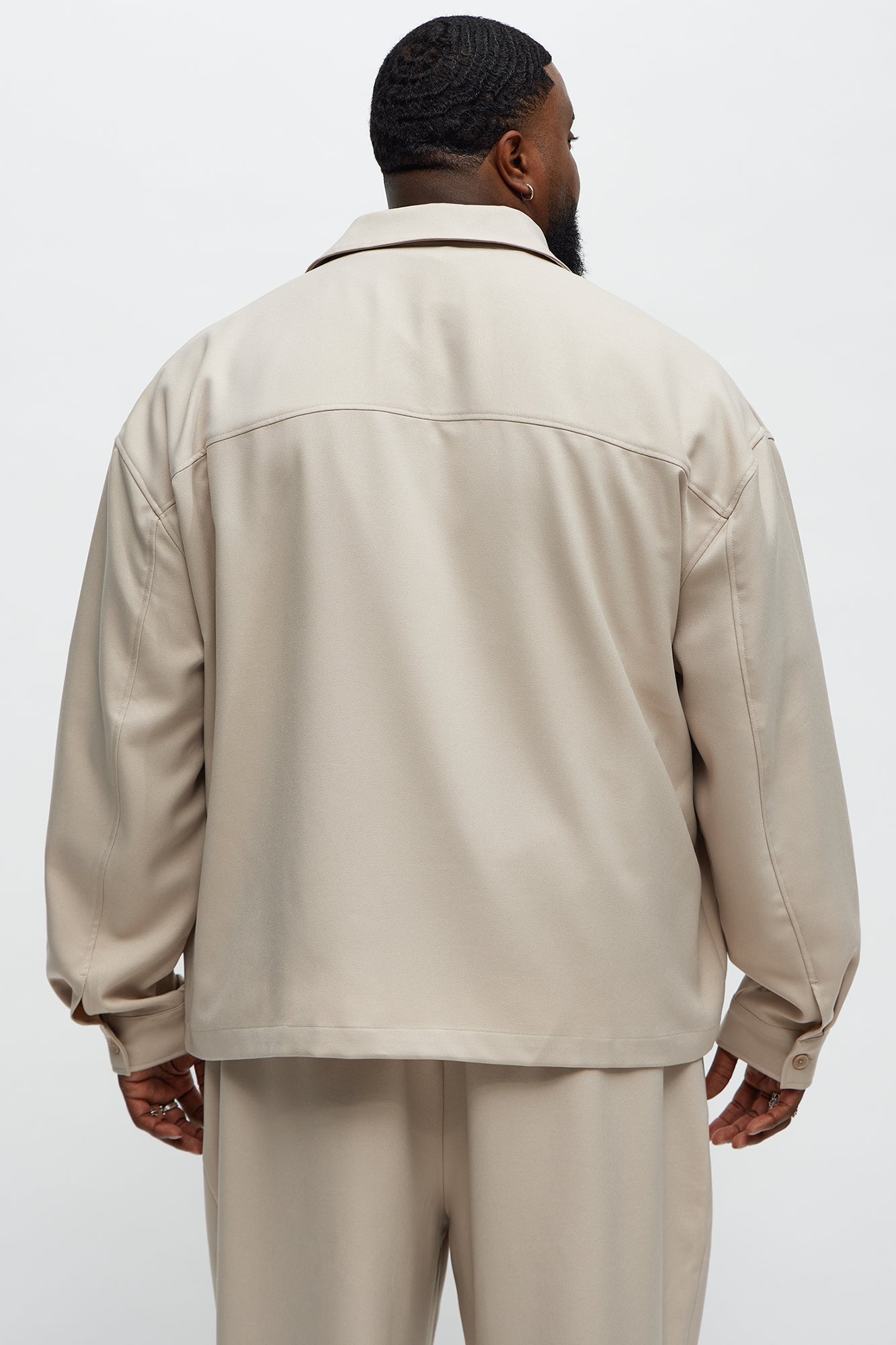 Relaxed Mara Overshirt - Tan