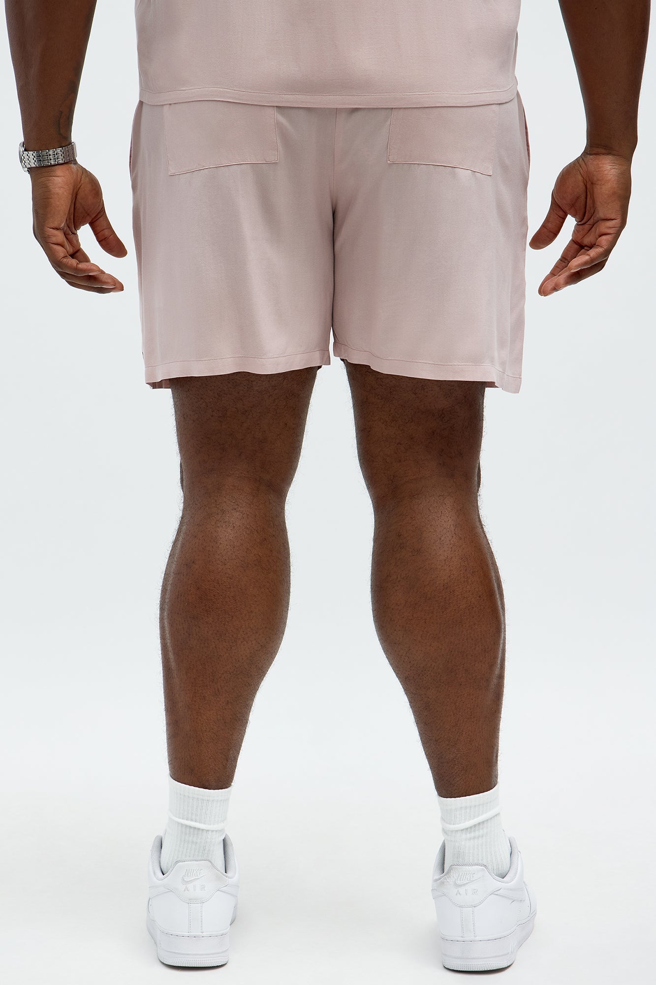 Paradise Set Relaxed Drawstring Short - Pink