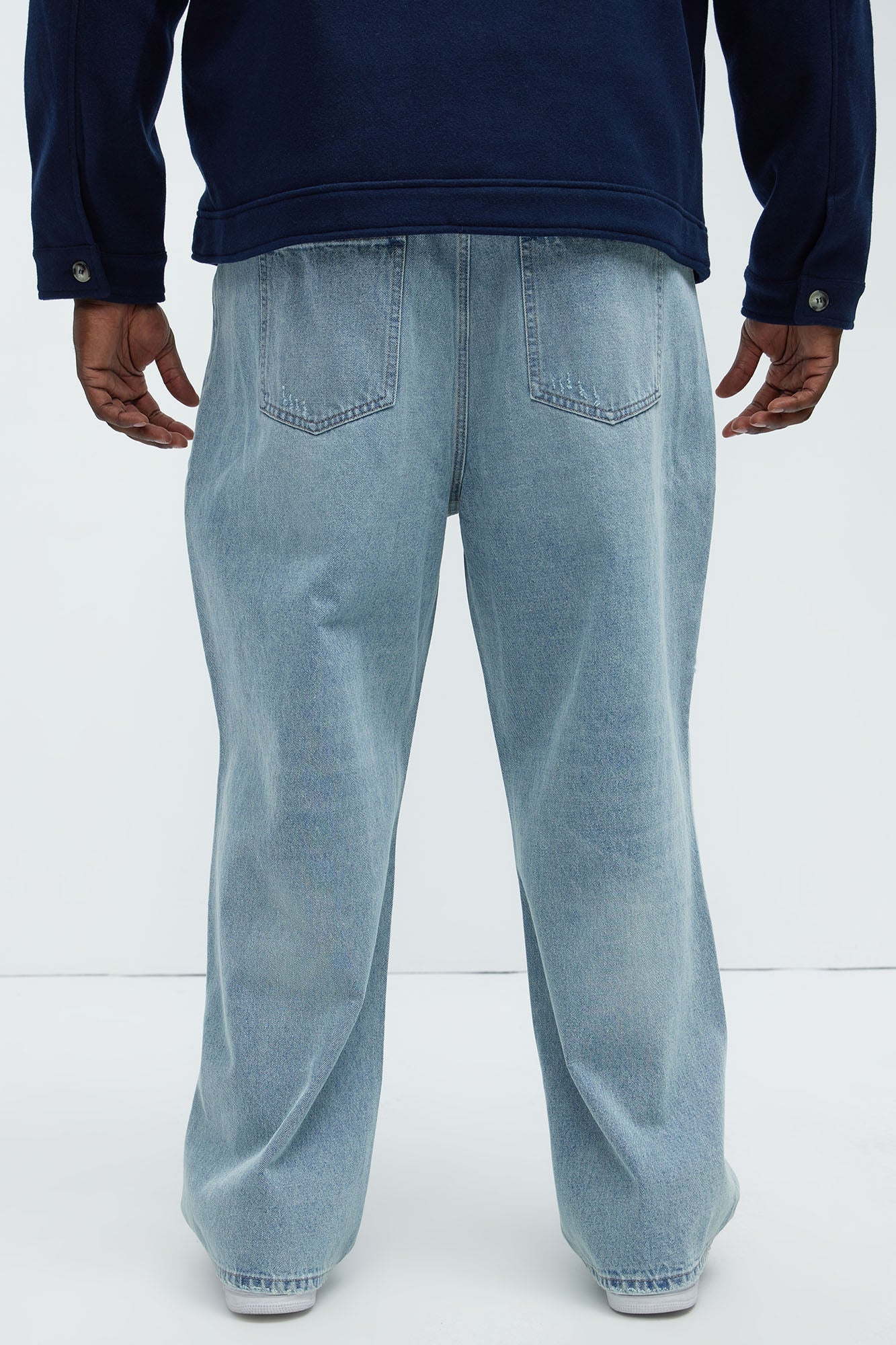 Vaughn Baggy Jeans - Light Wash