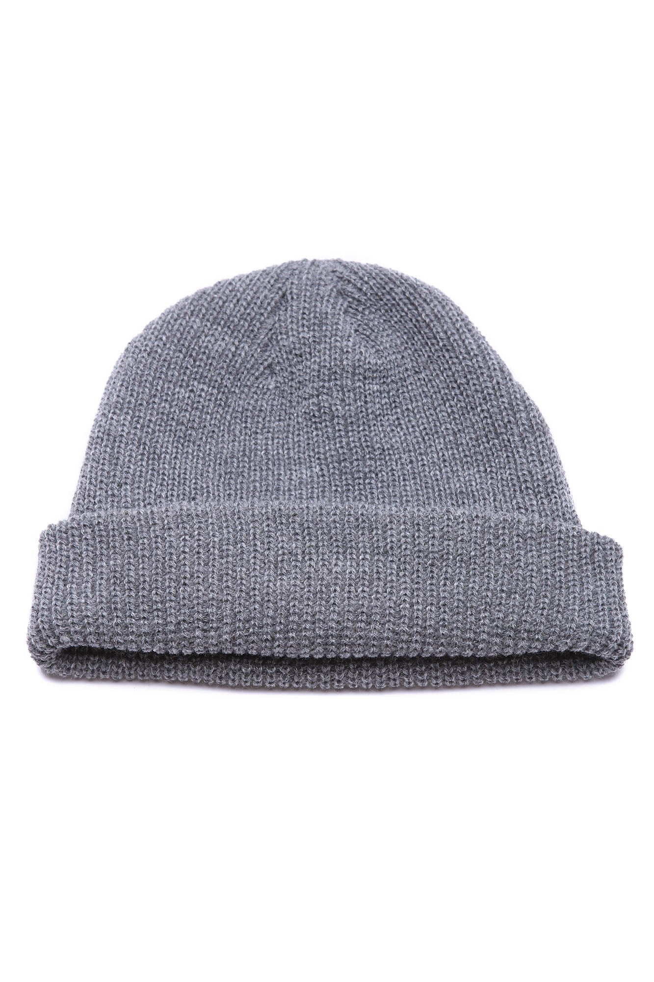 Ribbed Beanie - Charcoal