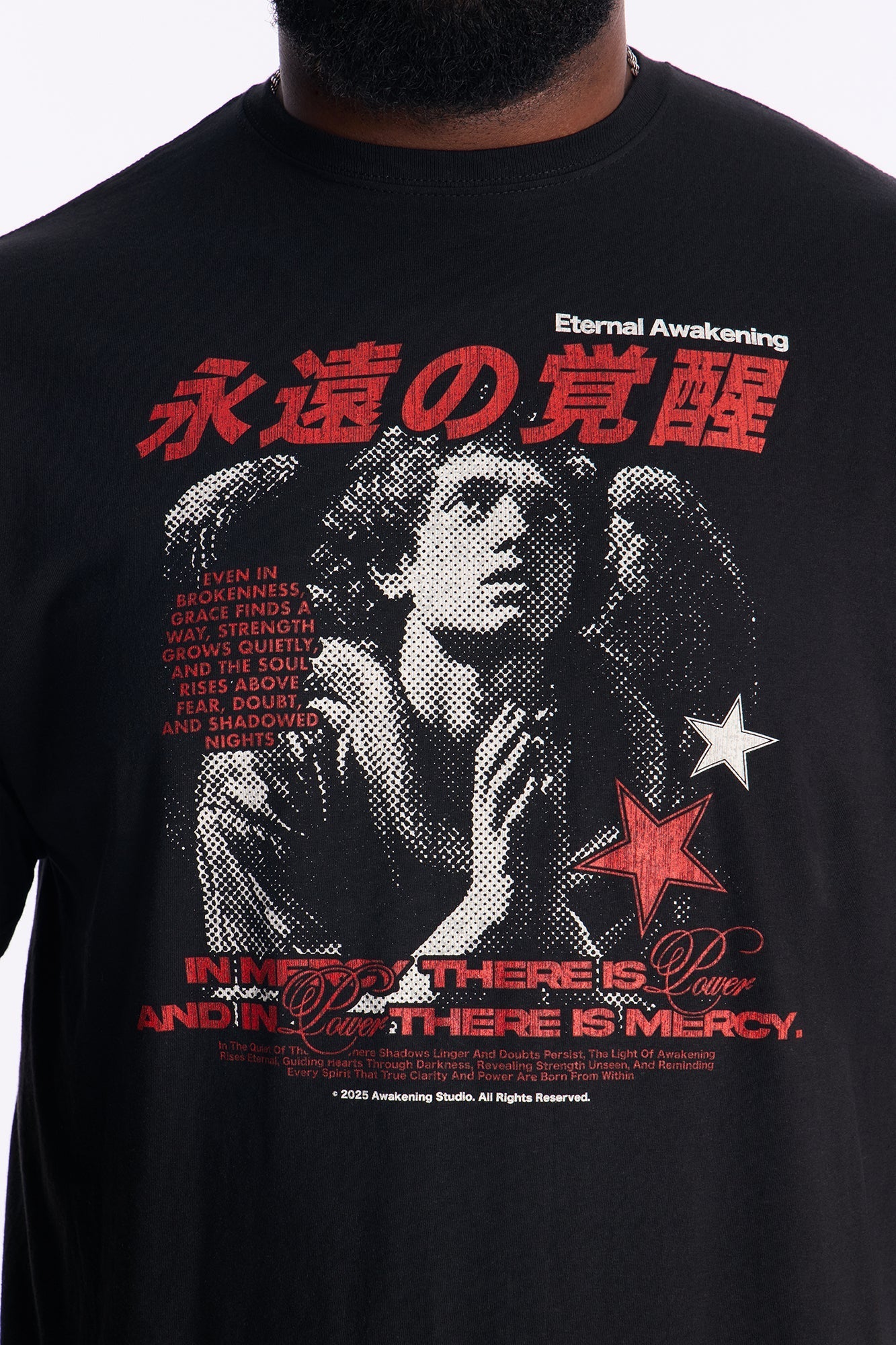 Eternal Mercy Awakening Short Sleeve Tee - Black