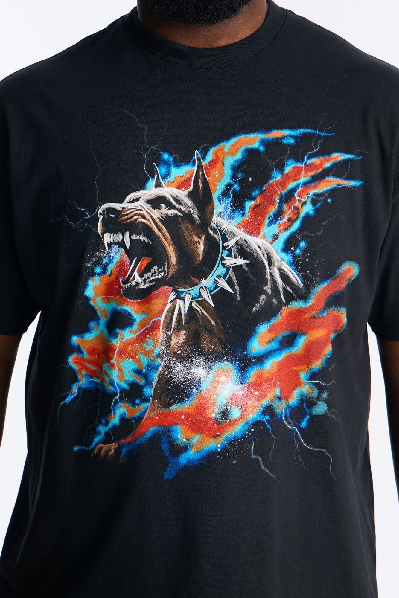 Doberman Rage Short Sleeve Tee - Black Wash