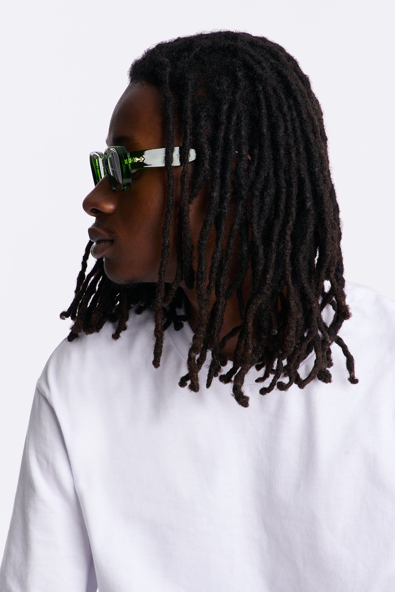 Only Focus Colored Lens Sunglasses - Green