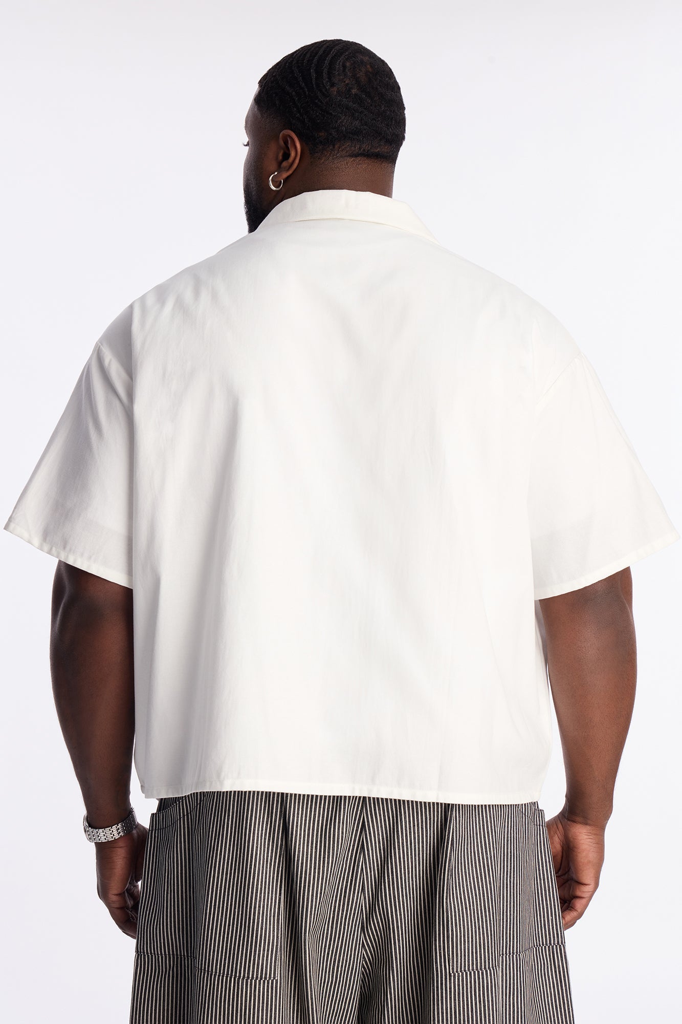 Return To Sender Button Up Shirt - White