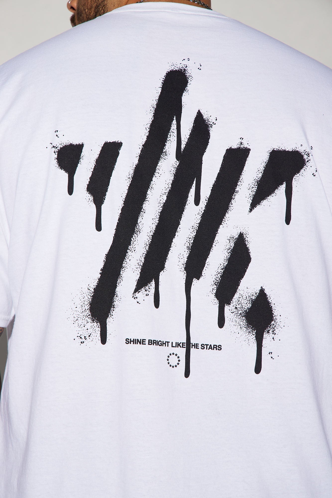 Filling Vacancy Like The Brightest Star Short Sleeve Tee - White