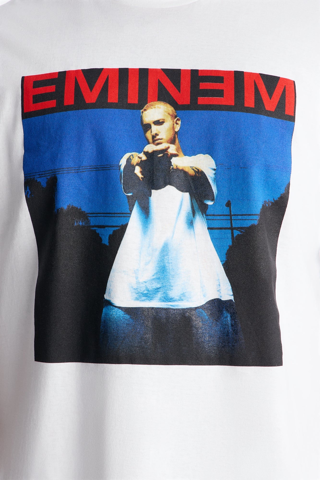 Eminem The Real Slim Shady Short Sleeve Tee - White