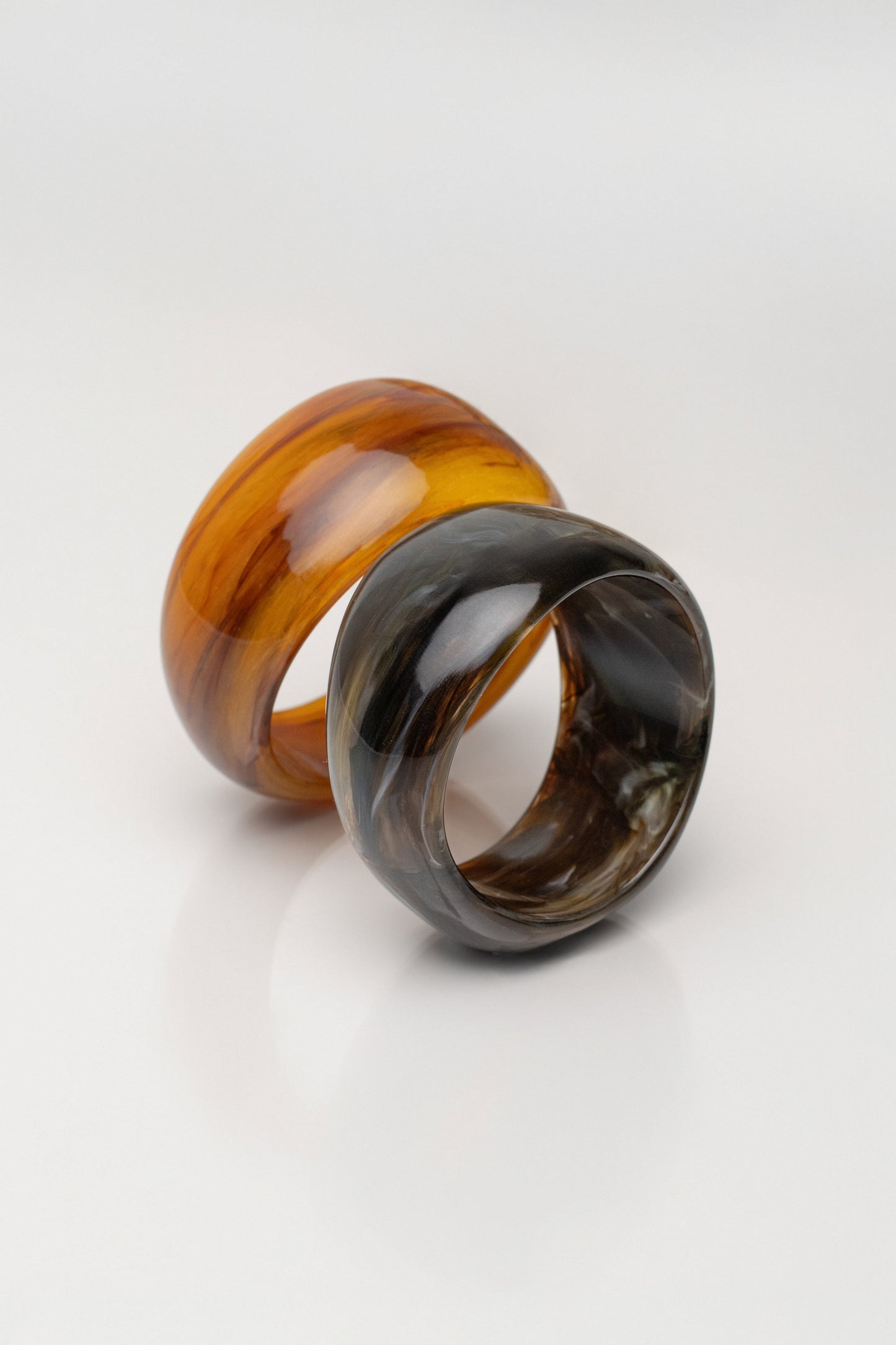 Amber Tortoise Shell Bracelet Set JLUXLABEL
